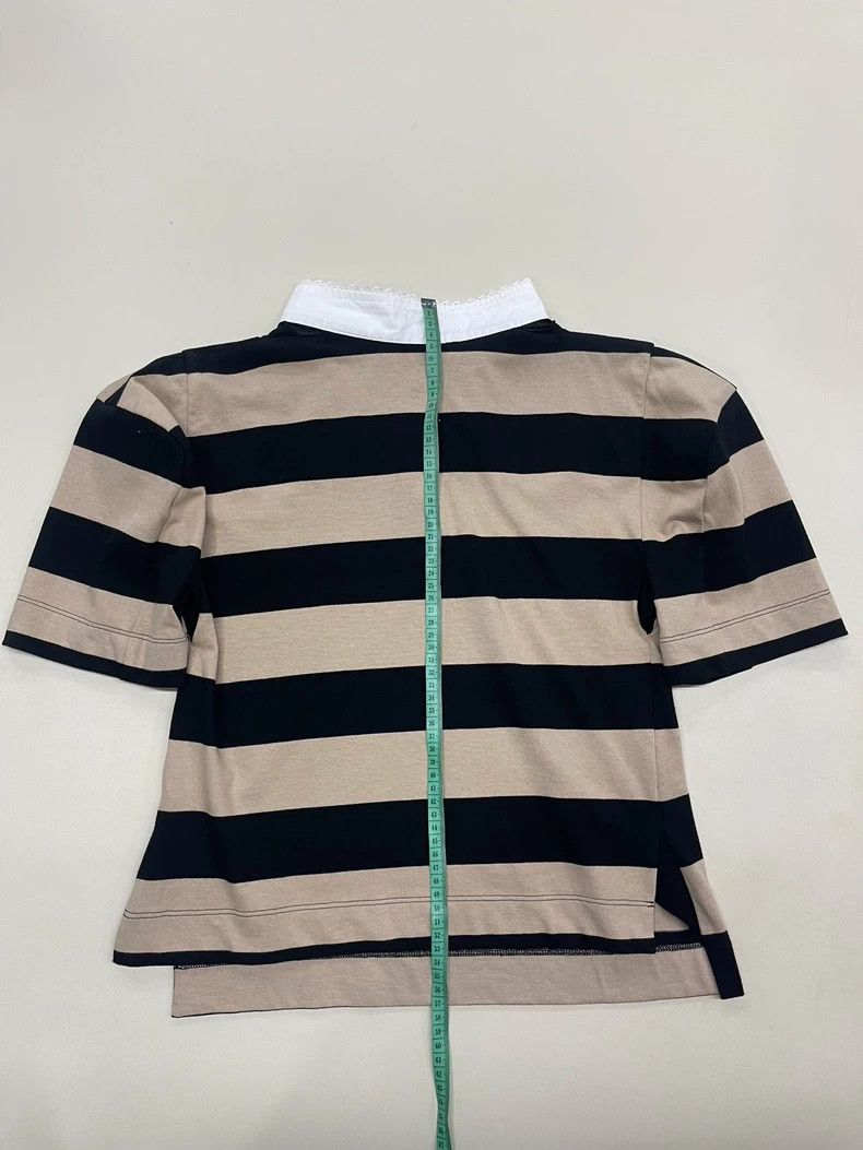 Vivienne Westwood Vivienne Westwood Short summer embroidered striped Polo sh Size XS / US 0-2 / IT 36-38 - 3 Thumbnail