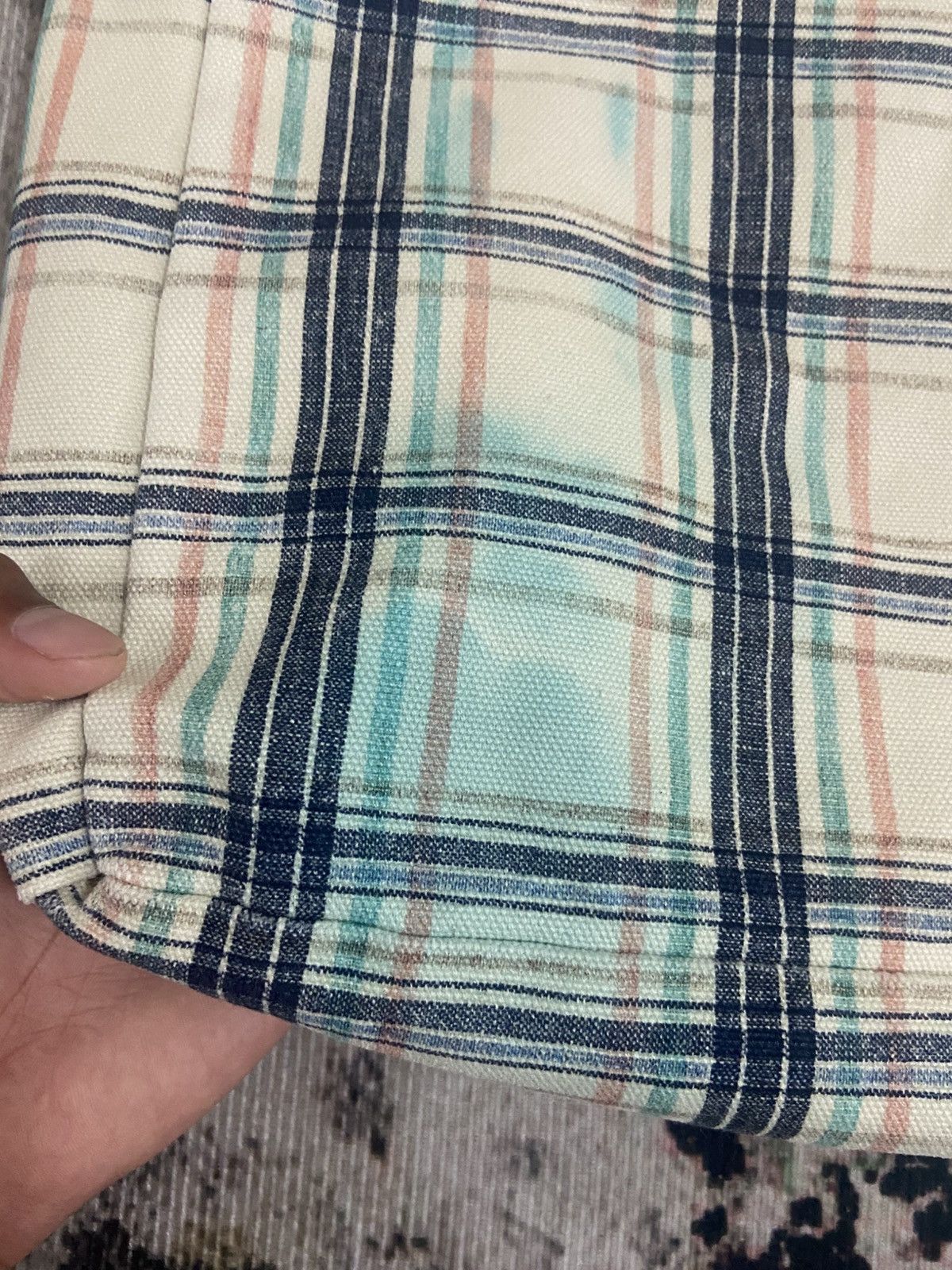 A.P.C. A.P.C. Plaid Tote Bag Size ONE SIZE - 7 Thumbnail