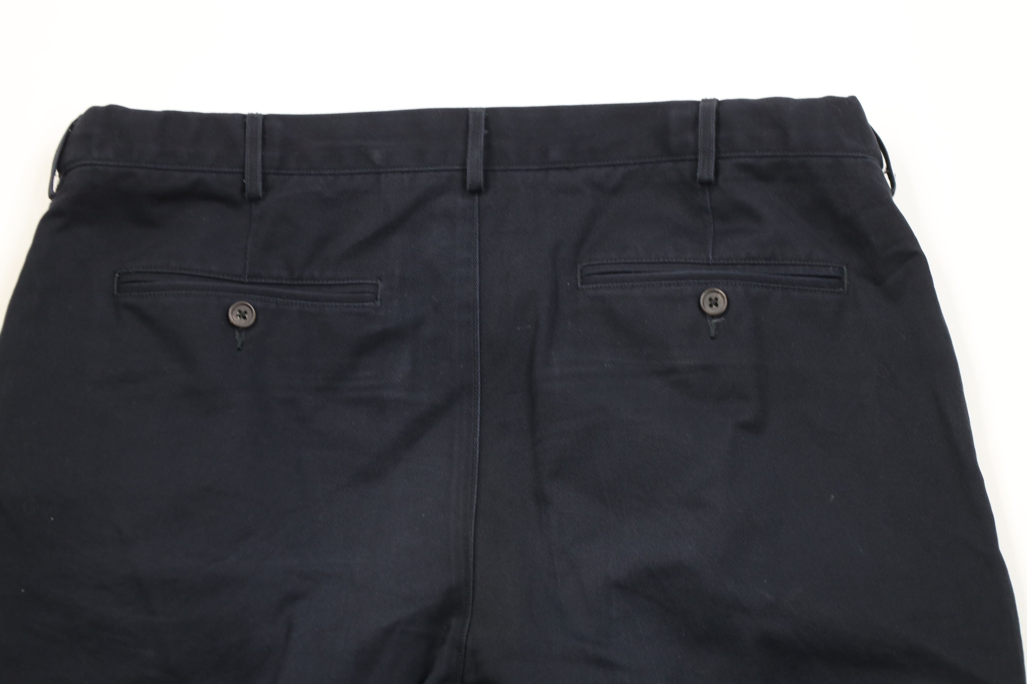 Lands' End Vintage Lands End Wide Leg Chino Pants Trousers Navy Blue Size US 38 / EU 54 - 10 Thumbnail
