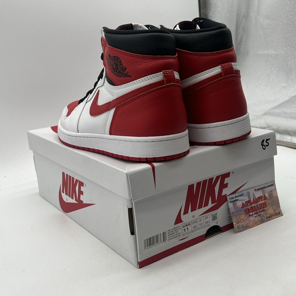 Nike Air Jordan 1 high heritage Size US 11 / EU 44 - 4 Thumbnail