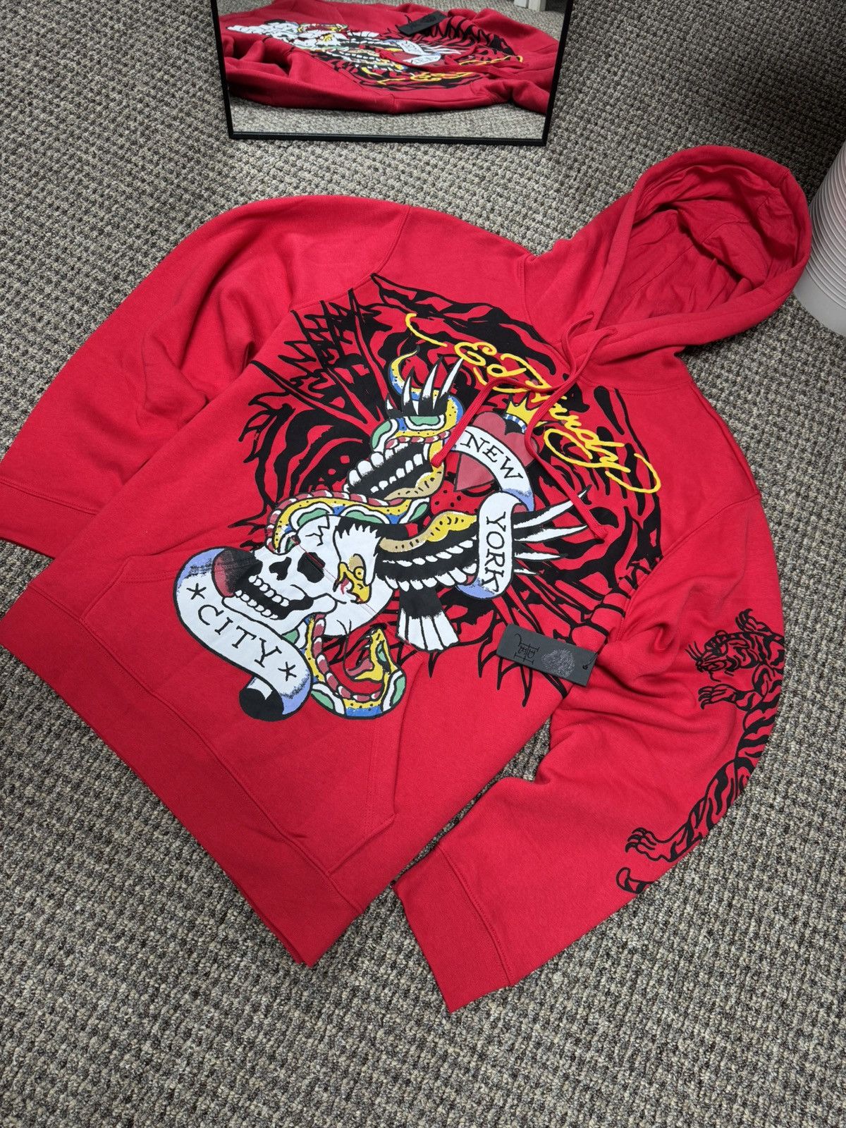 Ed Hardy Men’s Hoodie Ed Hardy Rare Casual Size US XL / EU 56 / 4 - 4 Thumbnail