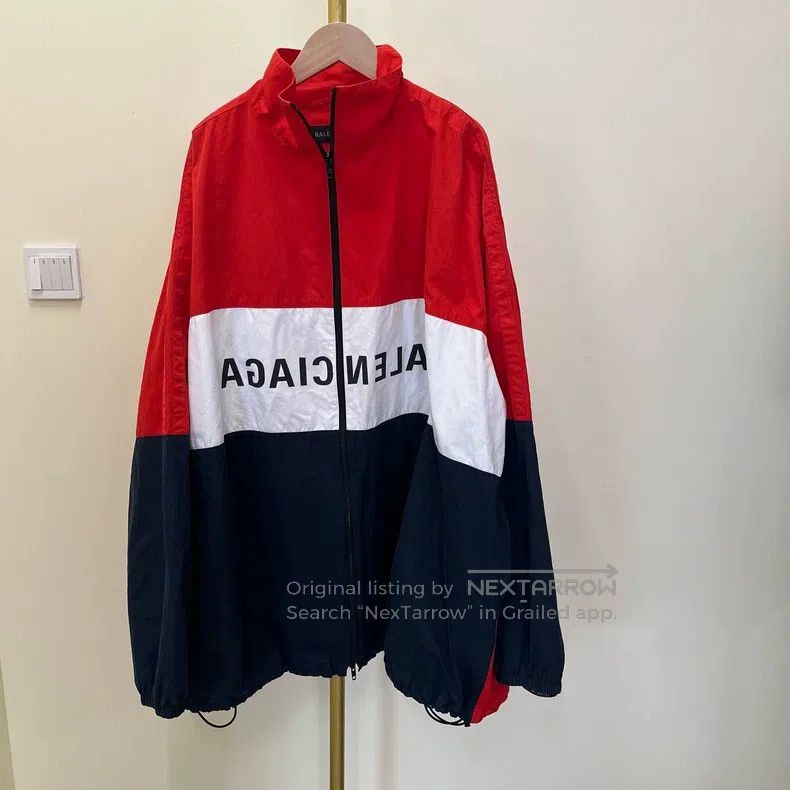 Balenciaga Balenciaga Color Block Windbreaker Jacket Size US M / EU 48-50 / 2 - 1 Thumbnail