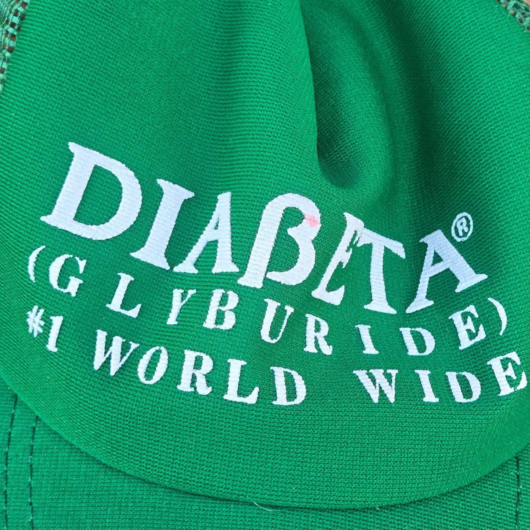 Other Diabeta Glyburide Green Trucker Hat Snapback Adjustable Cap Size ONE SIZE - 6 Thumbnail