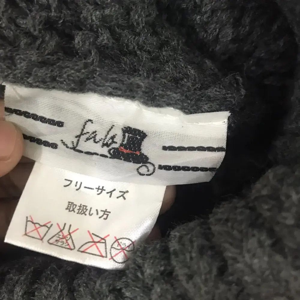 Japanese Brand × Vintage Japanese Brand Fala Knit Design Beanie Hat Size ONE SIZE - 5 Thumbnail