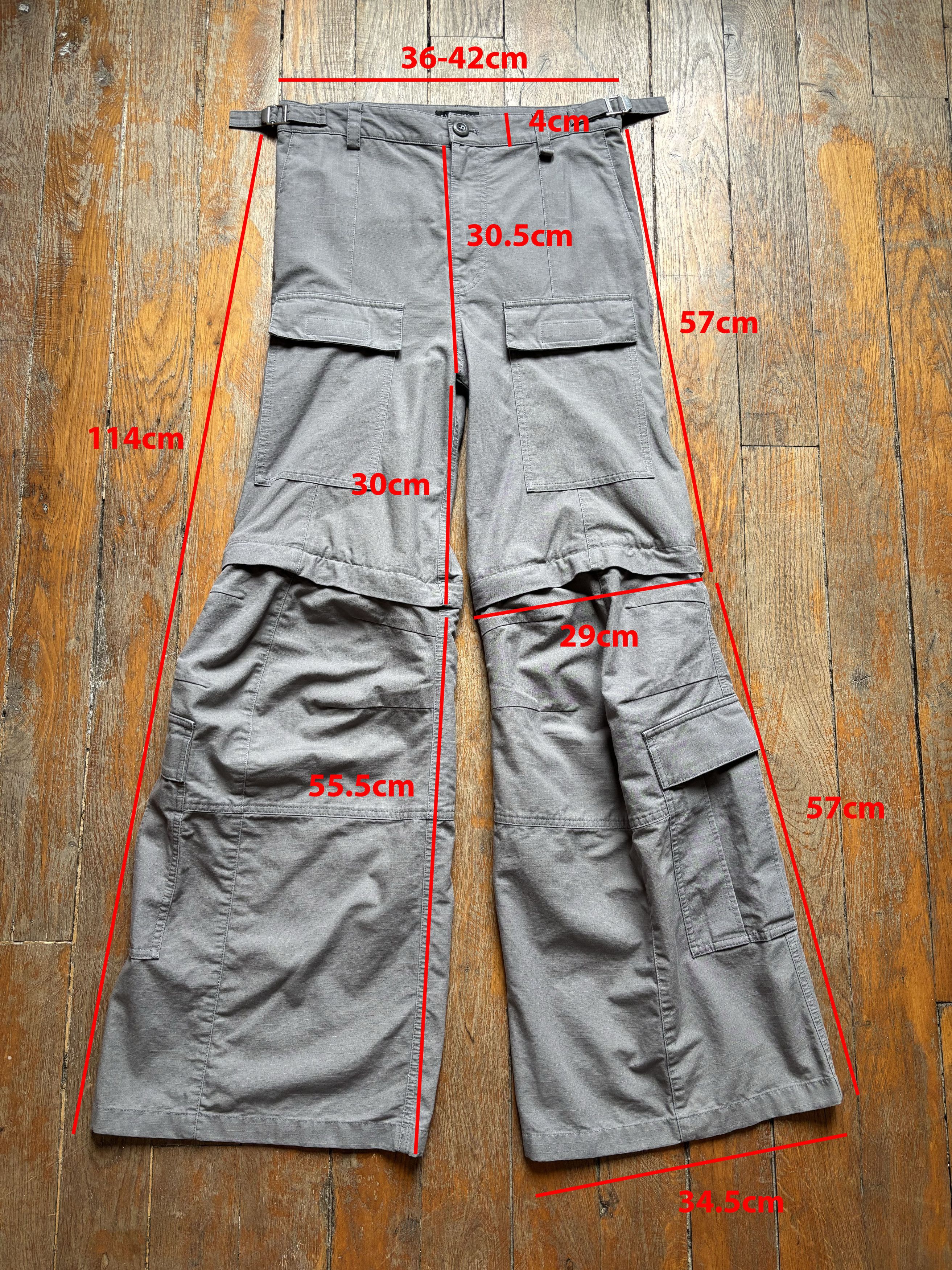 Balenciaga FW23 Flared Cargo Pants Size US 28 / EU 44 - 11 Thumbnail
