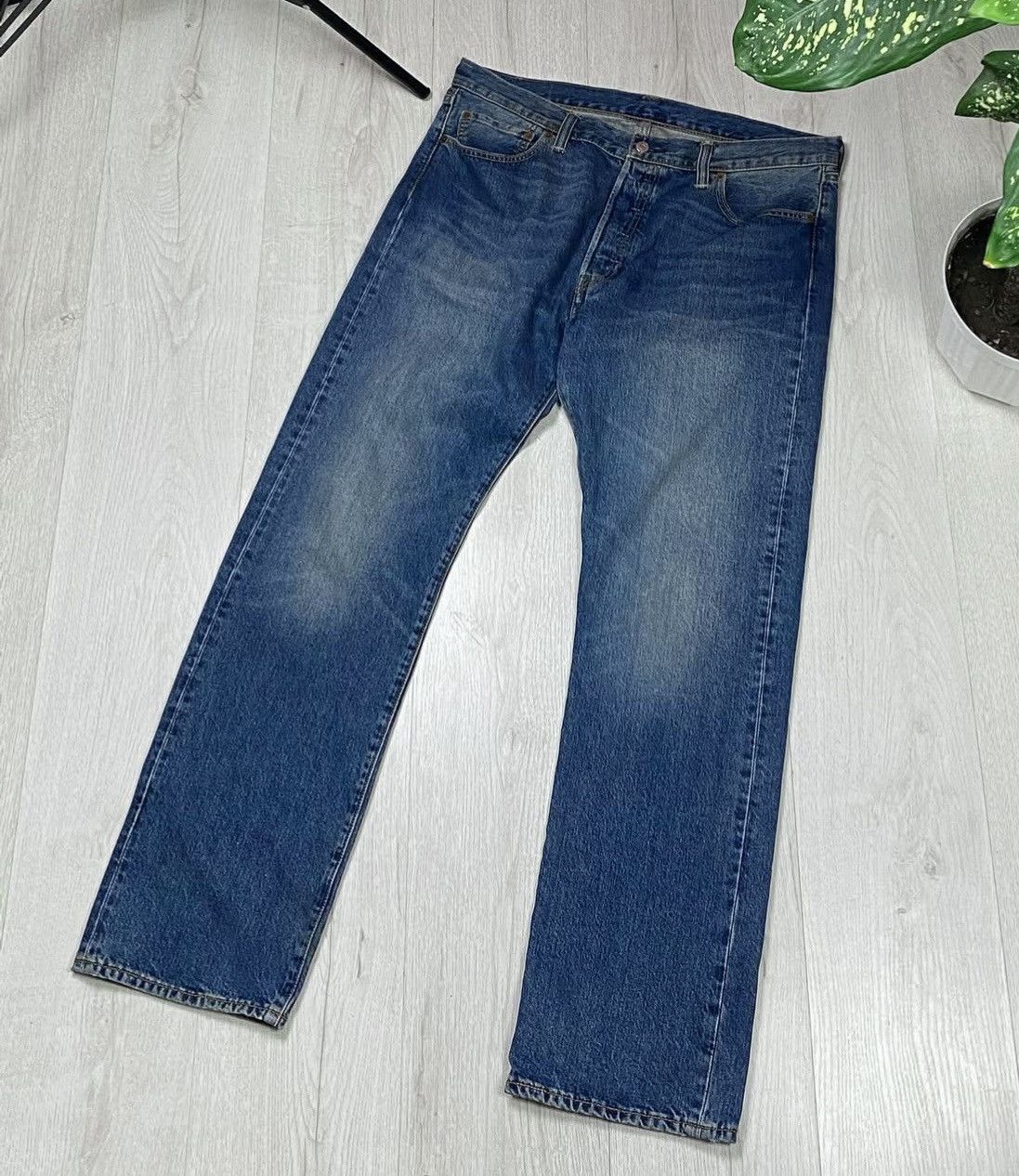 Levi's Levis 501 Jeans Mens Size W36 L32 Size US 36 / EU 52 - 7 Thumbnail