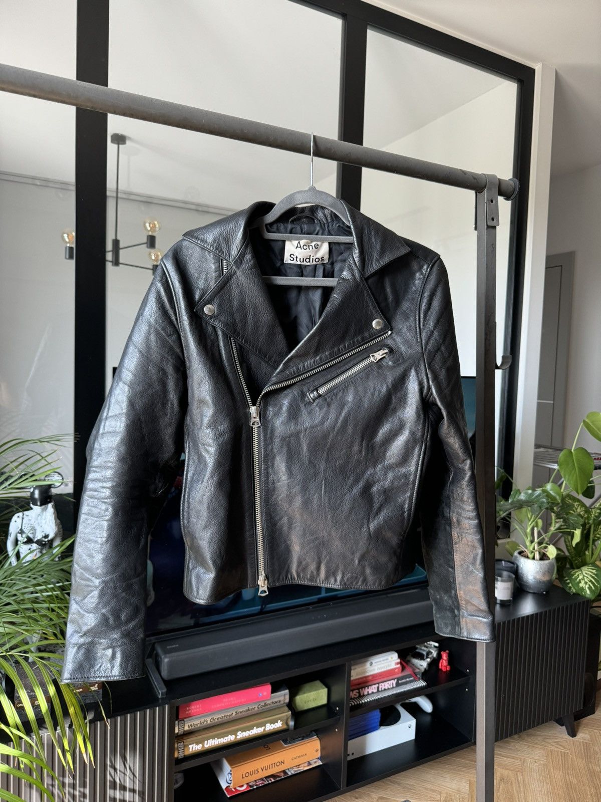 Acne Studios Gibson Leather Jacket | Grailed