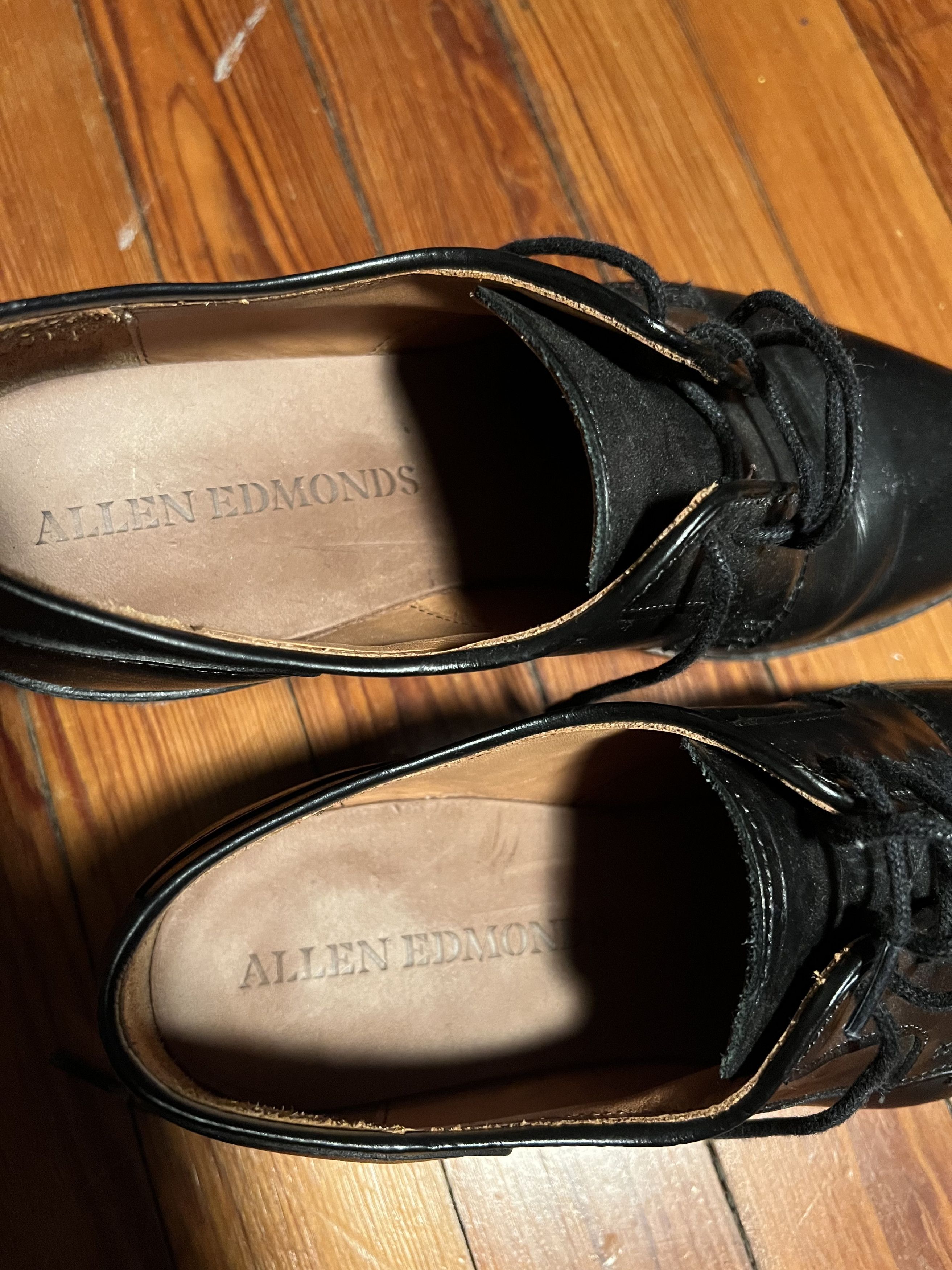 Allen Edmonds Allen Edmonds Windsor Plain-toe Derby / Black / US8.5D Size US 8.5 / EU 41-42 - 5 Thumbnail