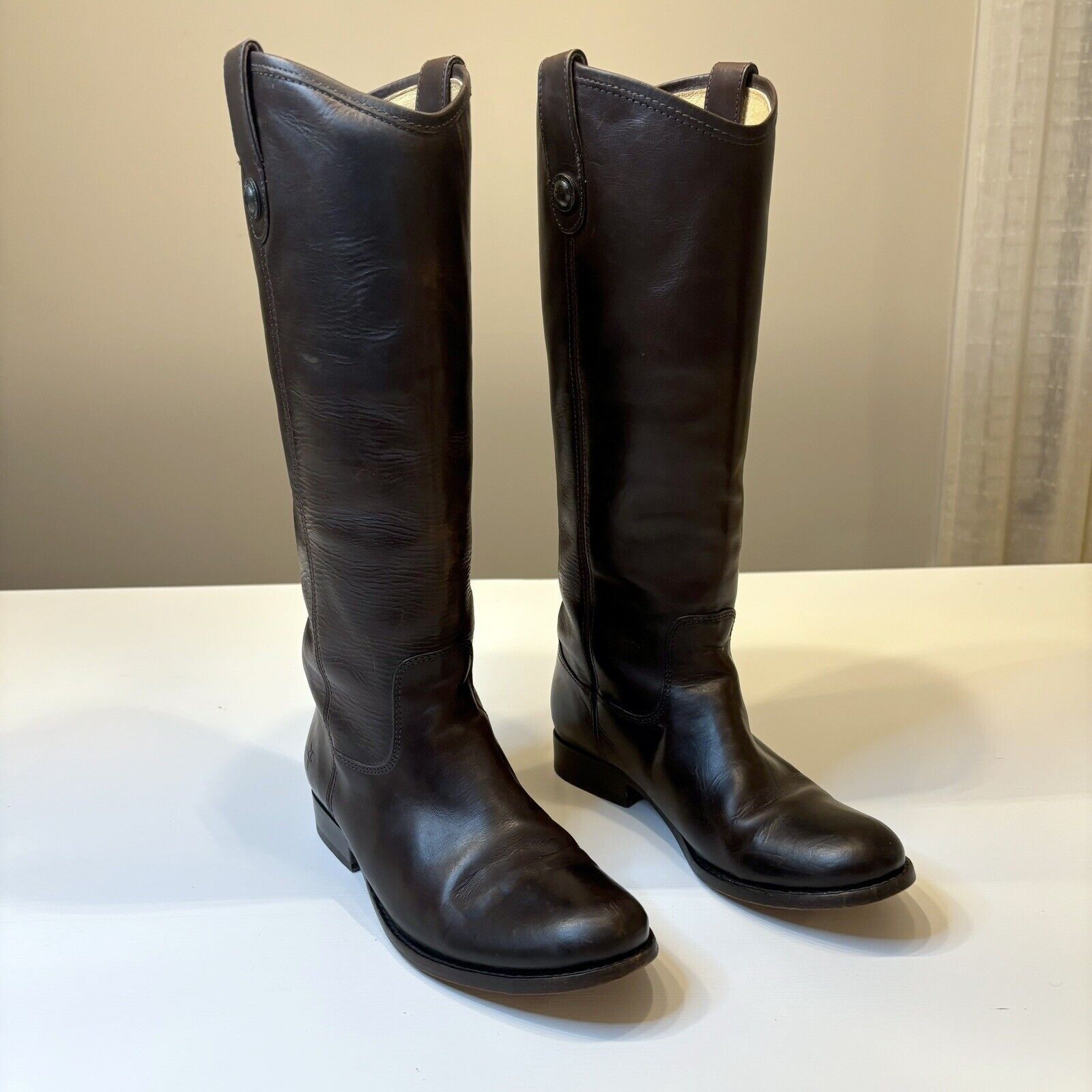 Frye Frye Women's Melissa Tall Leather Boots 77167 US Size 6.5 B Size US 6.5 / IT 36.5 - 1 Thumbnail