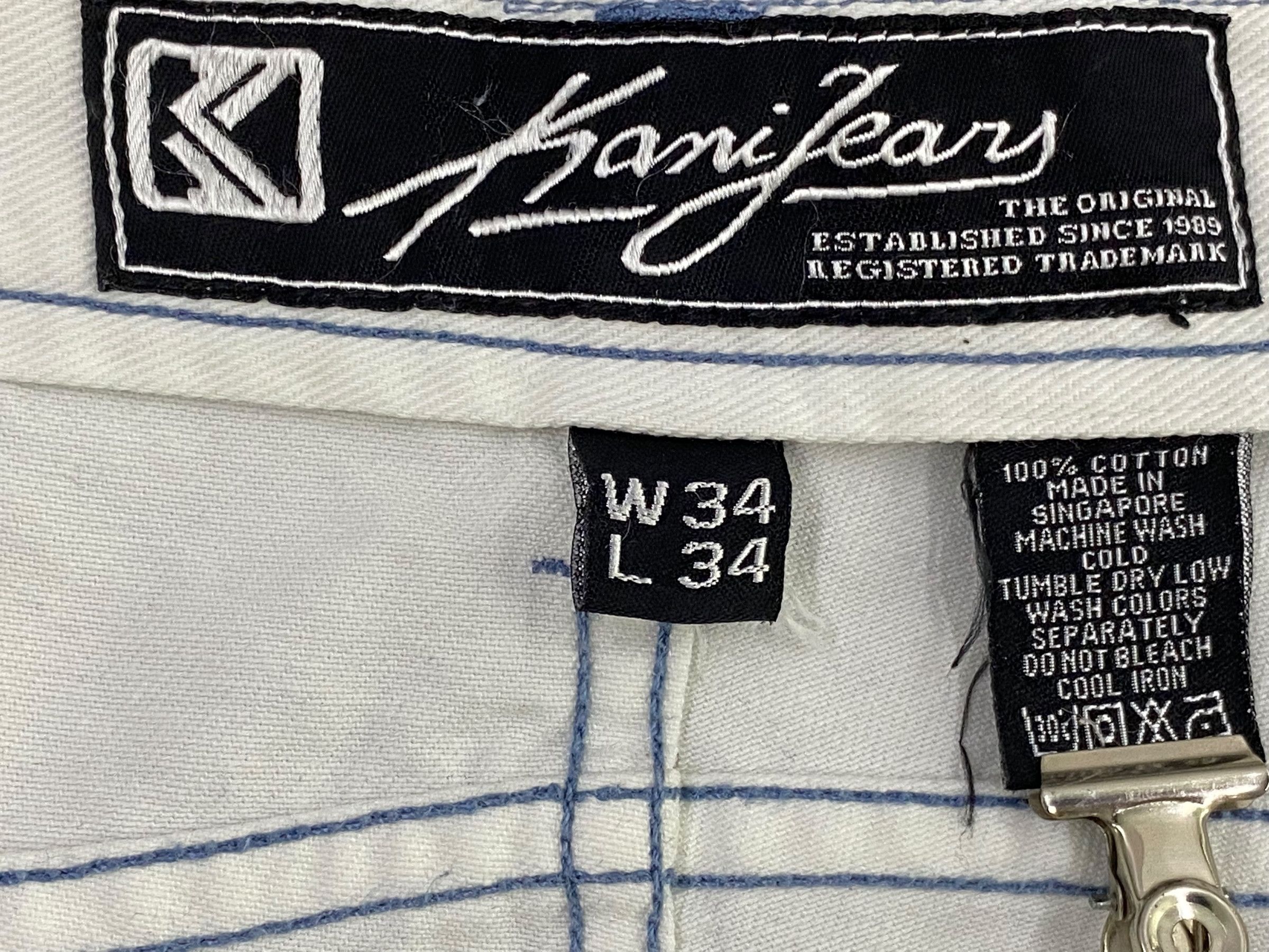 Other Baggy Jeans Hip Hop Skate Relaxed Embroidered Embellished Size US 34 / EU 50 - 7 Thumbnail