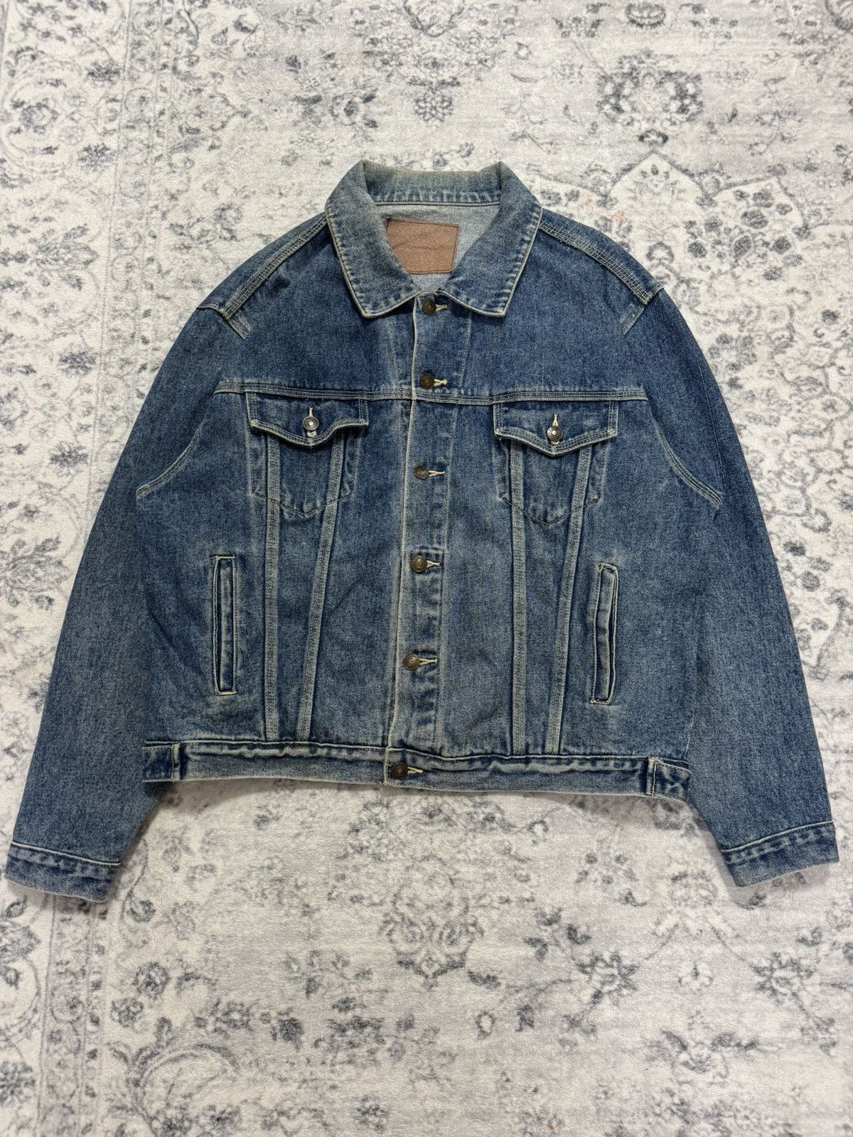 JAPANESE TUCKER BLUE DENIM JACKET