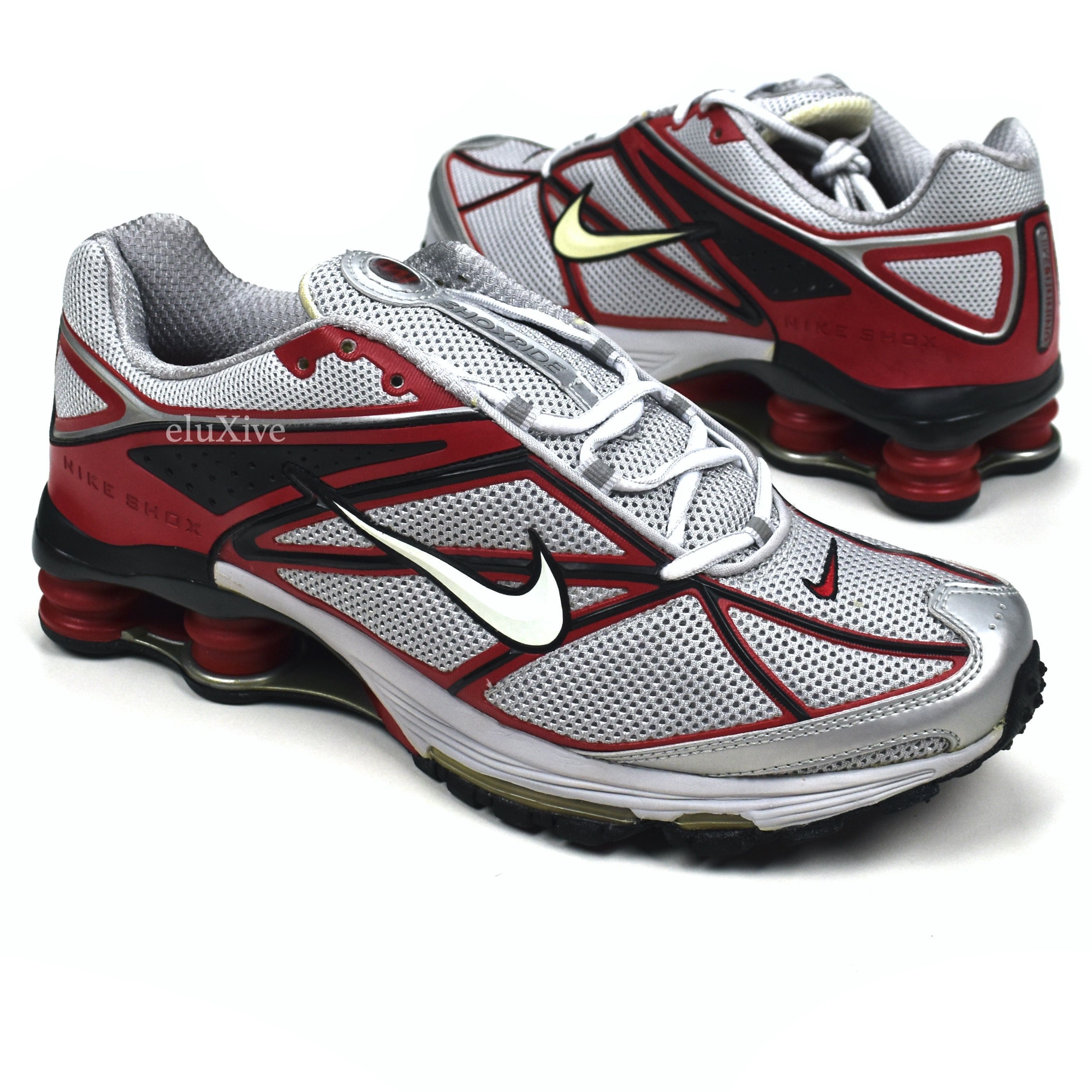 Nike Nike Shox Ride 3 III Metallic Silver Red 2006 Size US 10 / EU 43 - 1 Preview
