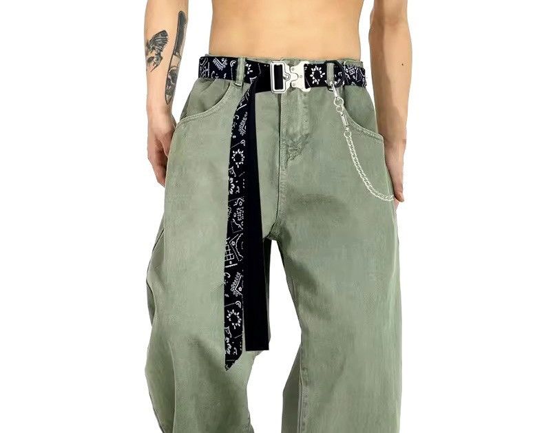 Japanese Brand × Vintage Outdoor retro bandana buckle belt pocket chain 00’s Size ONE SIZE - 1 Thumbnail