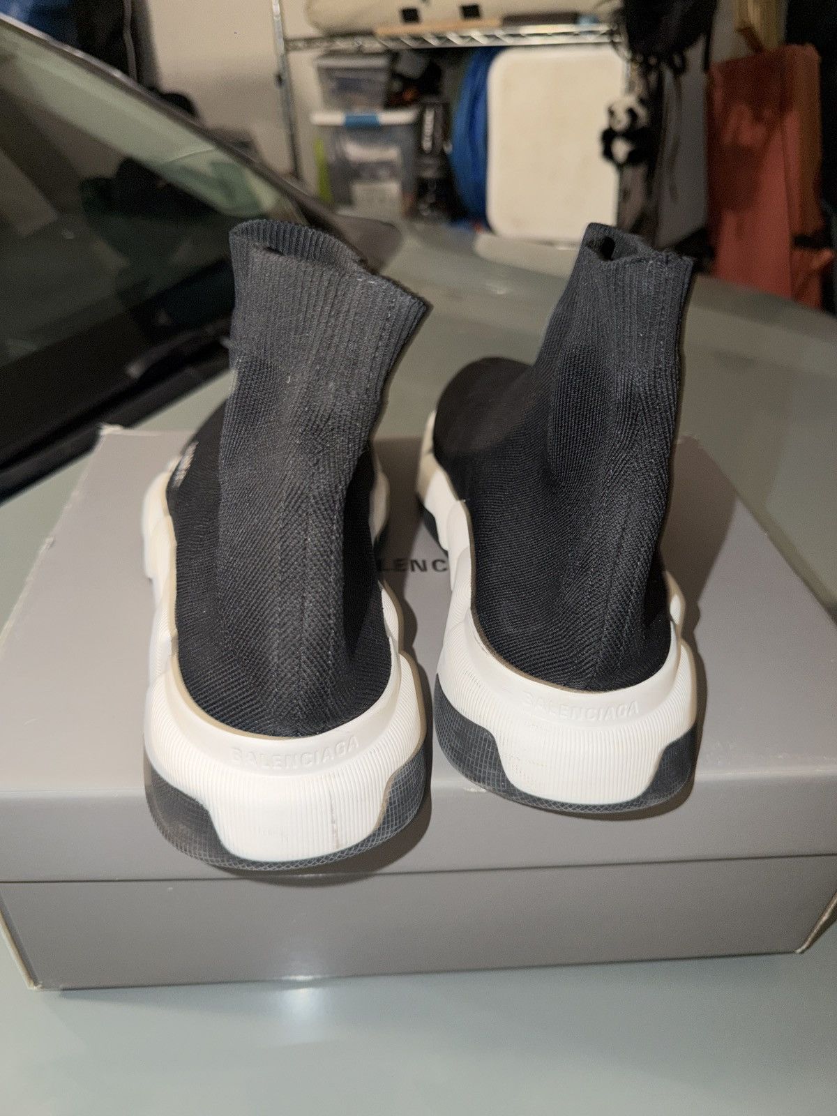 Balenciaga Balenciaga Speed 2.0 LT black / white Size US 10.5 / EU 43-44 - 2 Thumbnail