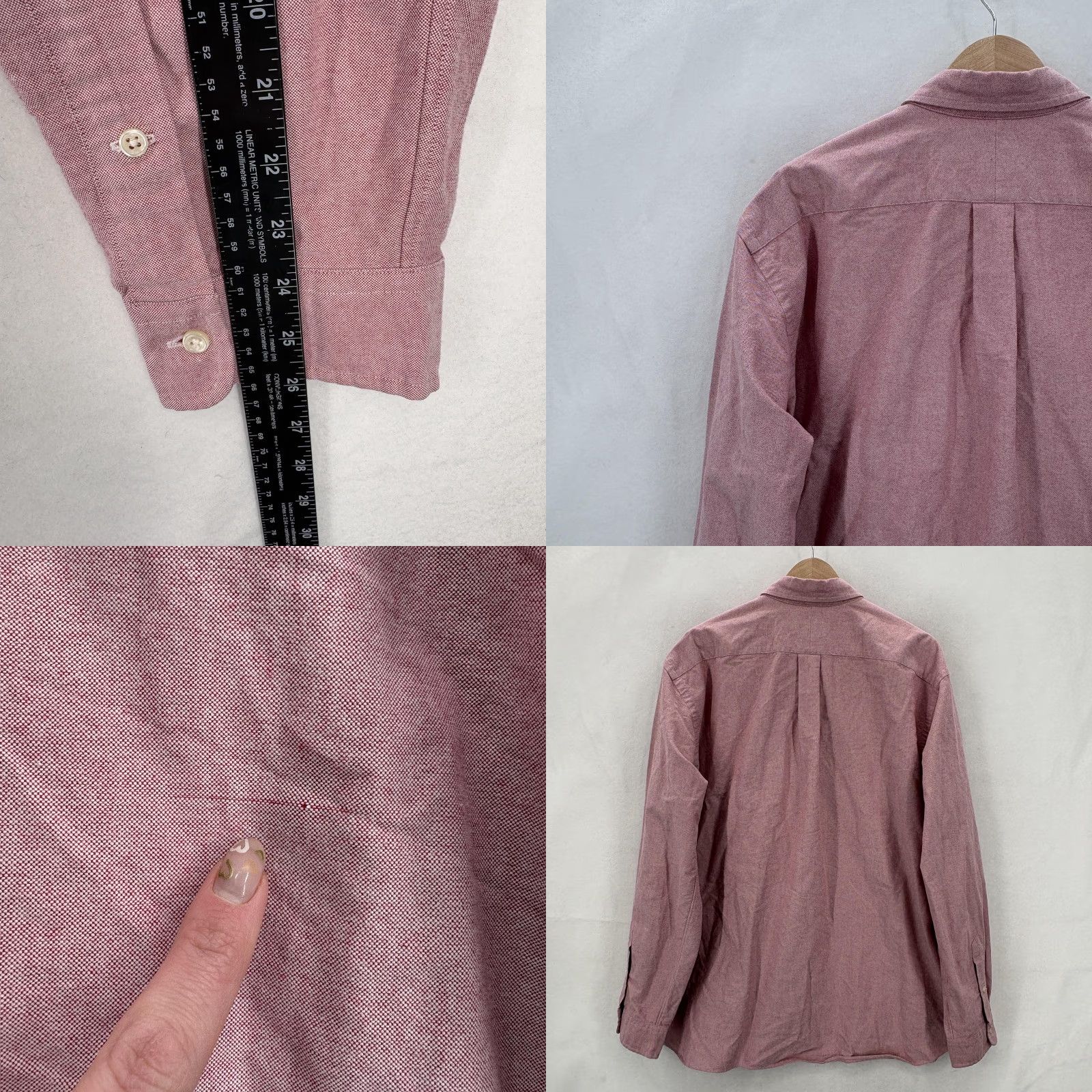 Ralph Lauren Ralph Lauren Shirt Mens 2XL Pink Cotton Classic Fit Long Sleeve Button Down Pony Size US XXL / EU 58 / 5 - 8 Thumbnail