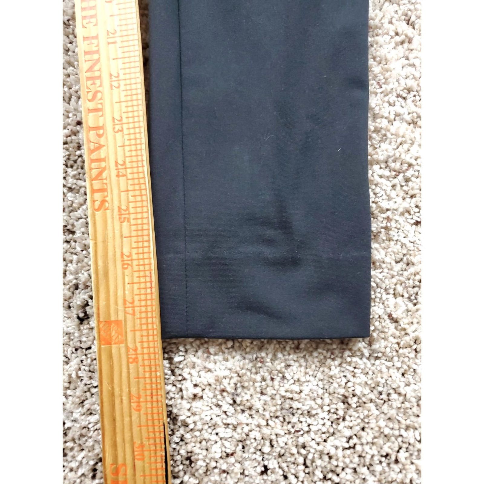 Vintage Ministry of Supply Pants Womens 00 Black Slim Fit Stretch Dress Office Side Zip Ankle Pocket Mid Rise 27.5in Chino Workwear Mens Womens? Size 24" / US 00 / IT 34 - 7 Thumbnail