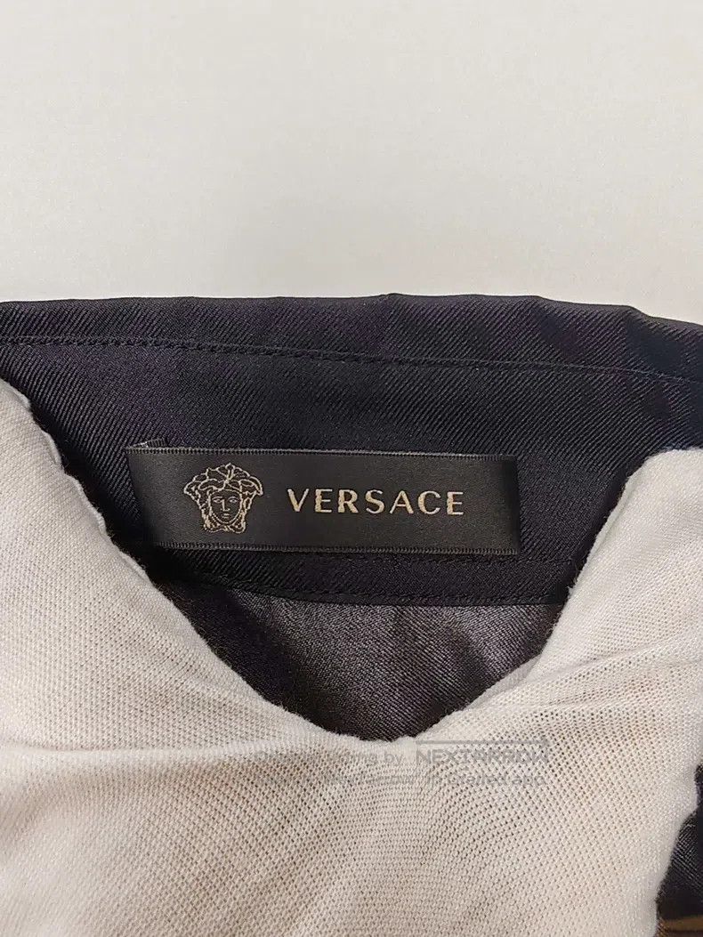 Versace Versace Mulberry silk baroque full print shirt Size US S / EU 44-46 / 1 - 3 Thumbnail