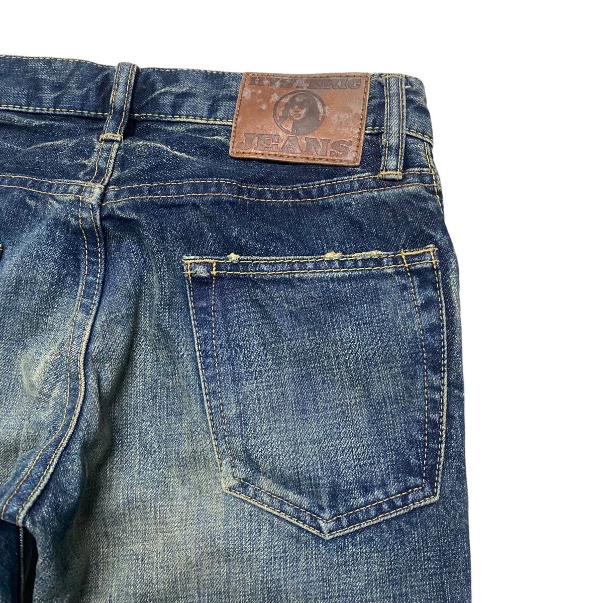 Hysteric Glamour Hysteric Glamour Rusty Distressed Denim Jeans Studded Size US 26 / EU 42 - 11 Thumbnail