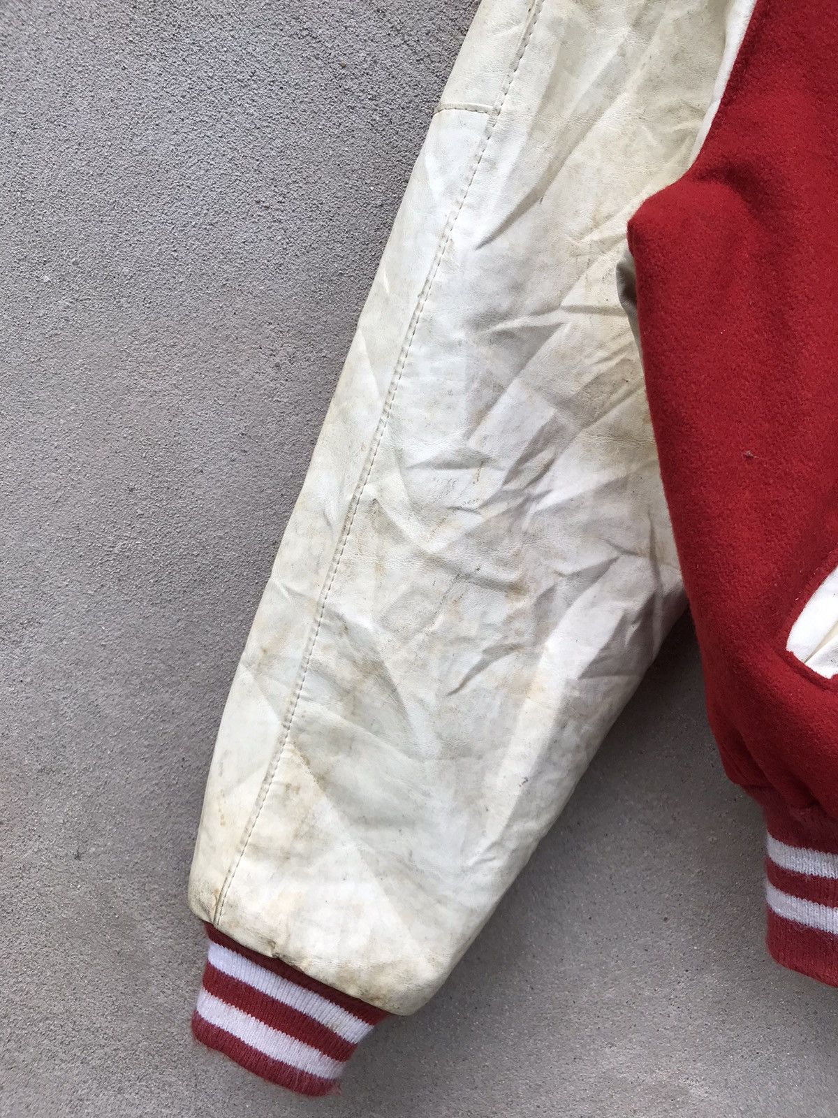 Infinite Archives RARE 90s DELONG CARSIE SUE KELLER OLD VARSITY JACKET Size US XS / EU 42 / 0 - 6 Thumbnail