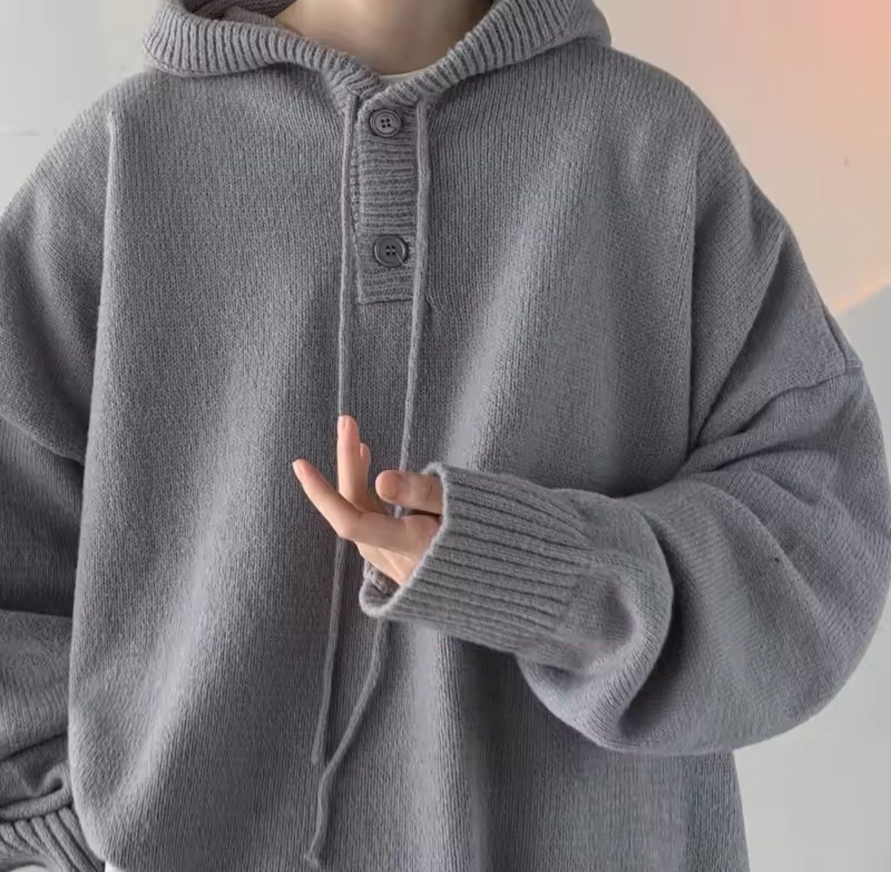 Vintage Streetwear Casual Classic Loose Knitted Pullover Sweater Size US XL / EU 56 / 4 - 3 Thumbnail