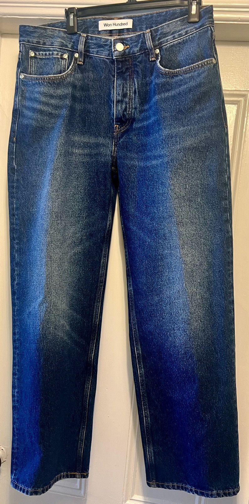 Authentic Won Hundred Steve Dark Blue Jeans 32/32