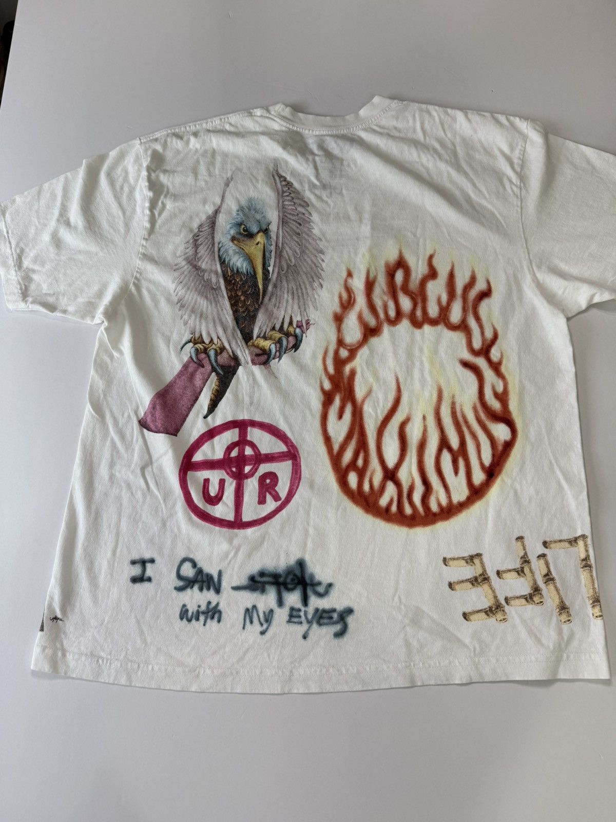 Travis Scott Travis Scott Graphic Tshirt Size US XL / EU 56 / 4 - 5 Thumbnail