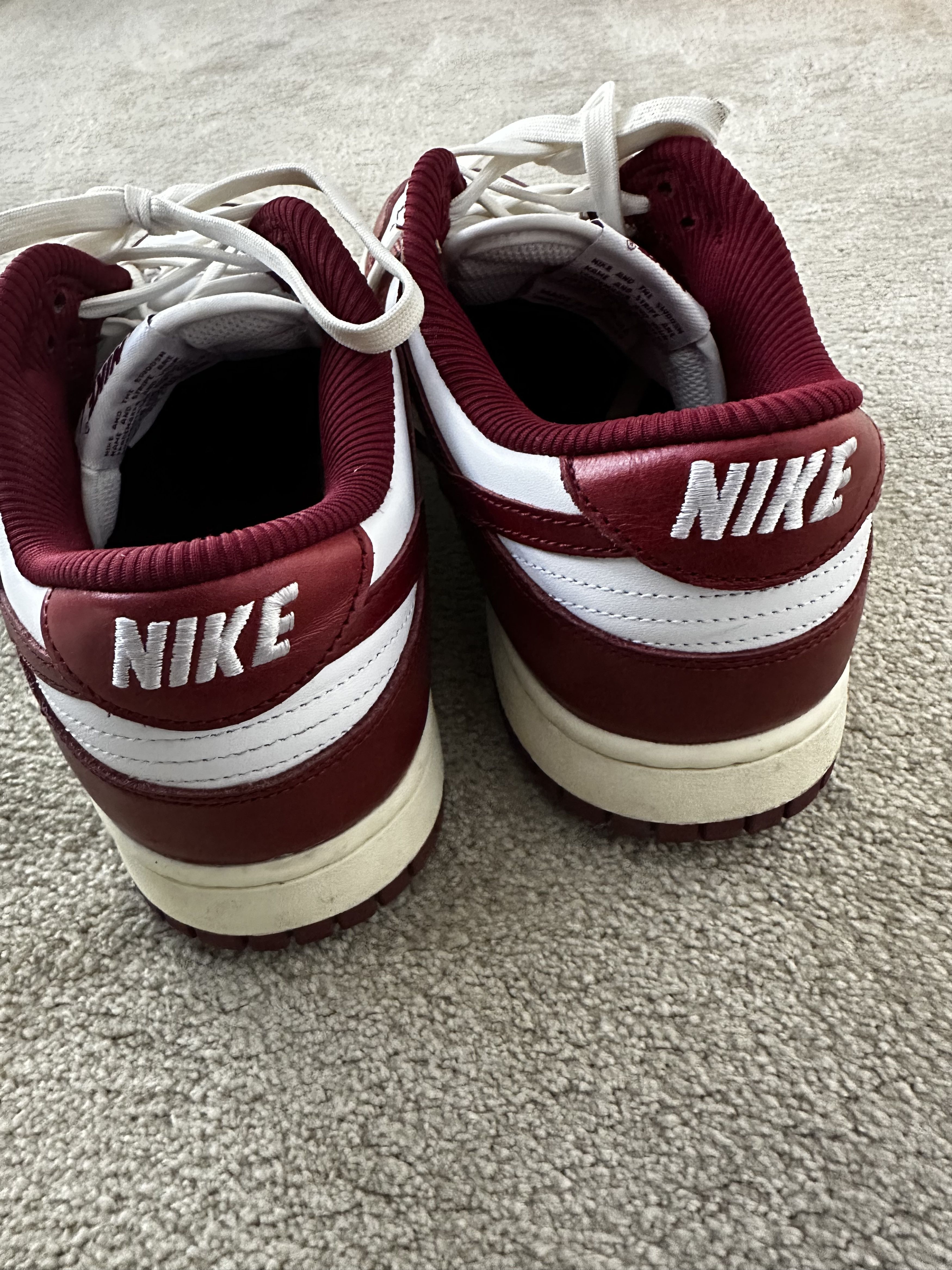 Nike Nike Dunk Low PRM Coconut Milk / Team Red (W) — US 10.5 Size US 10.5 / EU 43-44 - 6 Thumbnail