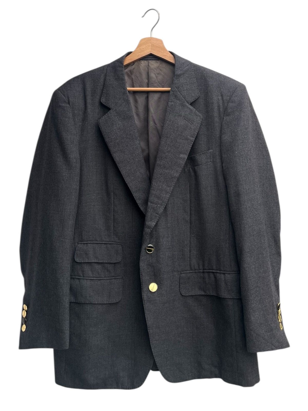 Alfred Dunhill Dunhill Wool Tailored Blazer Made in Italy Size US M / EU 48-50 / 2 - 1 Thumbnail
