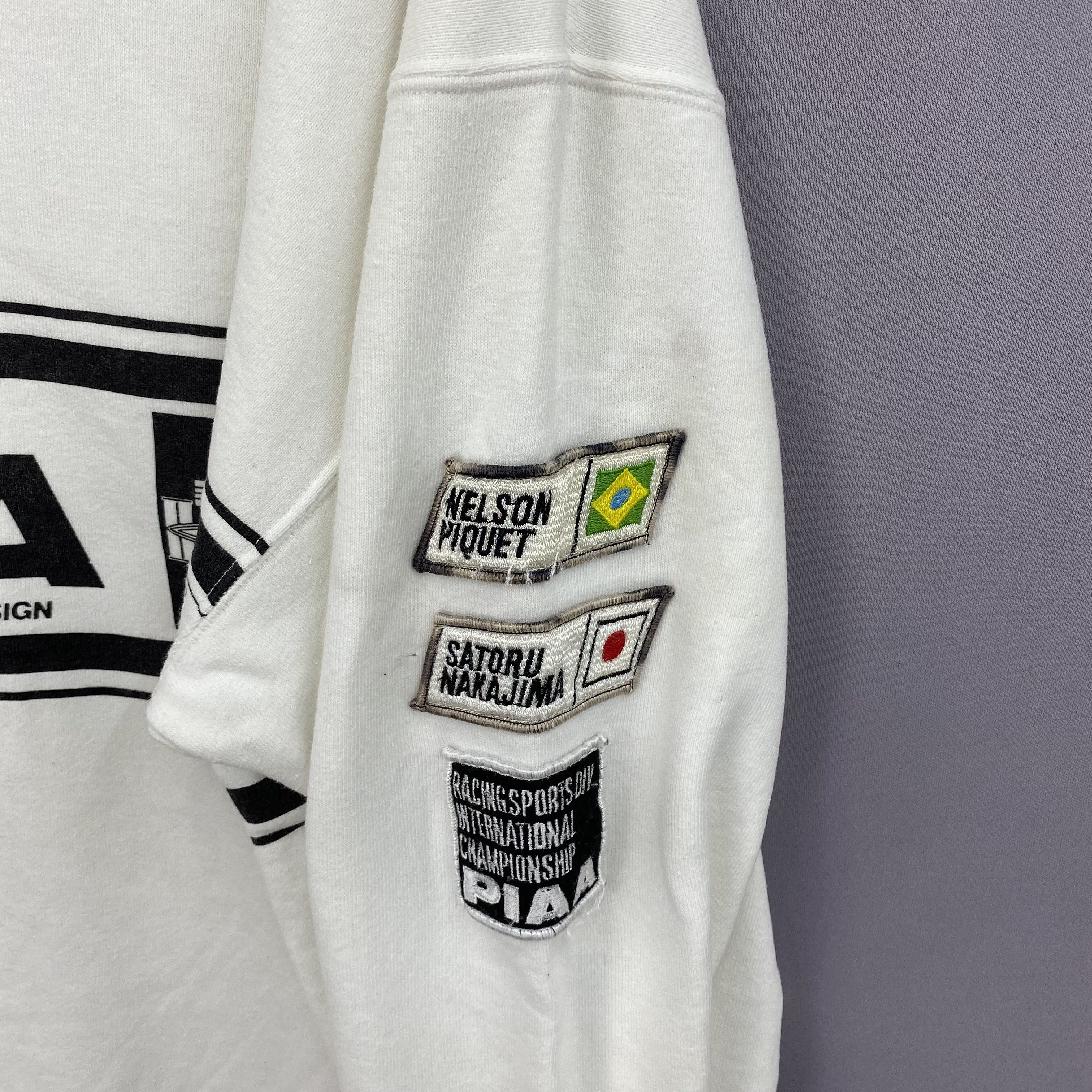 Vintage Vintage 90s PIAA F1 Racing Sweater Sweatshirt Jumper Size US M / EU 48-50 / 2 - 5 Thumbnail