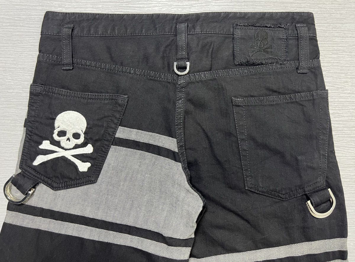 Mastermind Japan Mastermind Japan - Skull Logo Denim Shorts Size US 30 / EU 46 - 13 Thumbnail