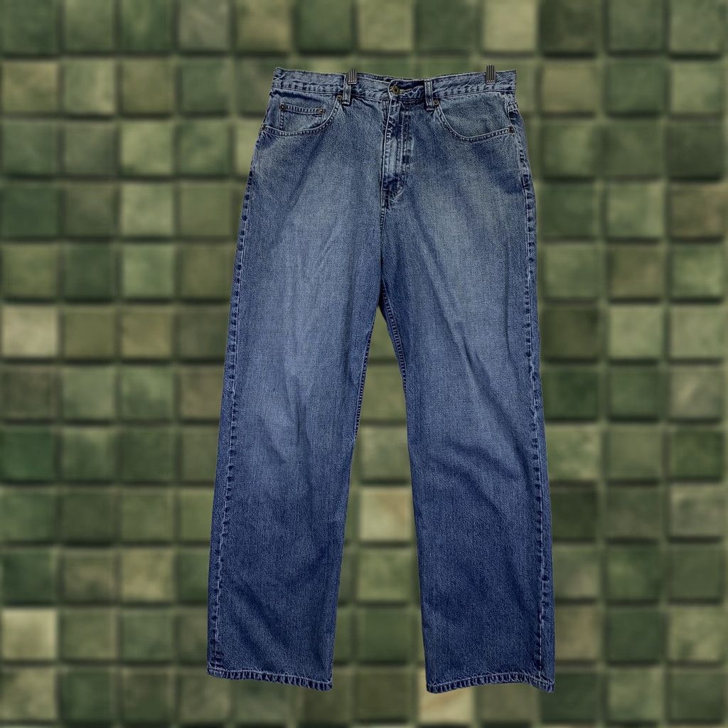 J.Crew J.CREW Jeans Mens 34x32 Straight Leg Denim Blue Regular Cotton Zip 34 in inseam 32 in Mens Jeans Size US 34 / EU 50 - 1 Thumbnail