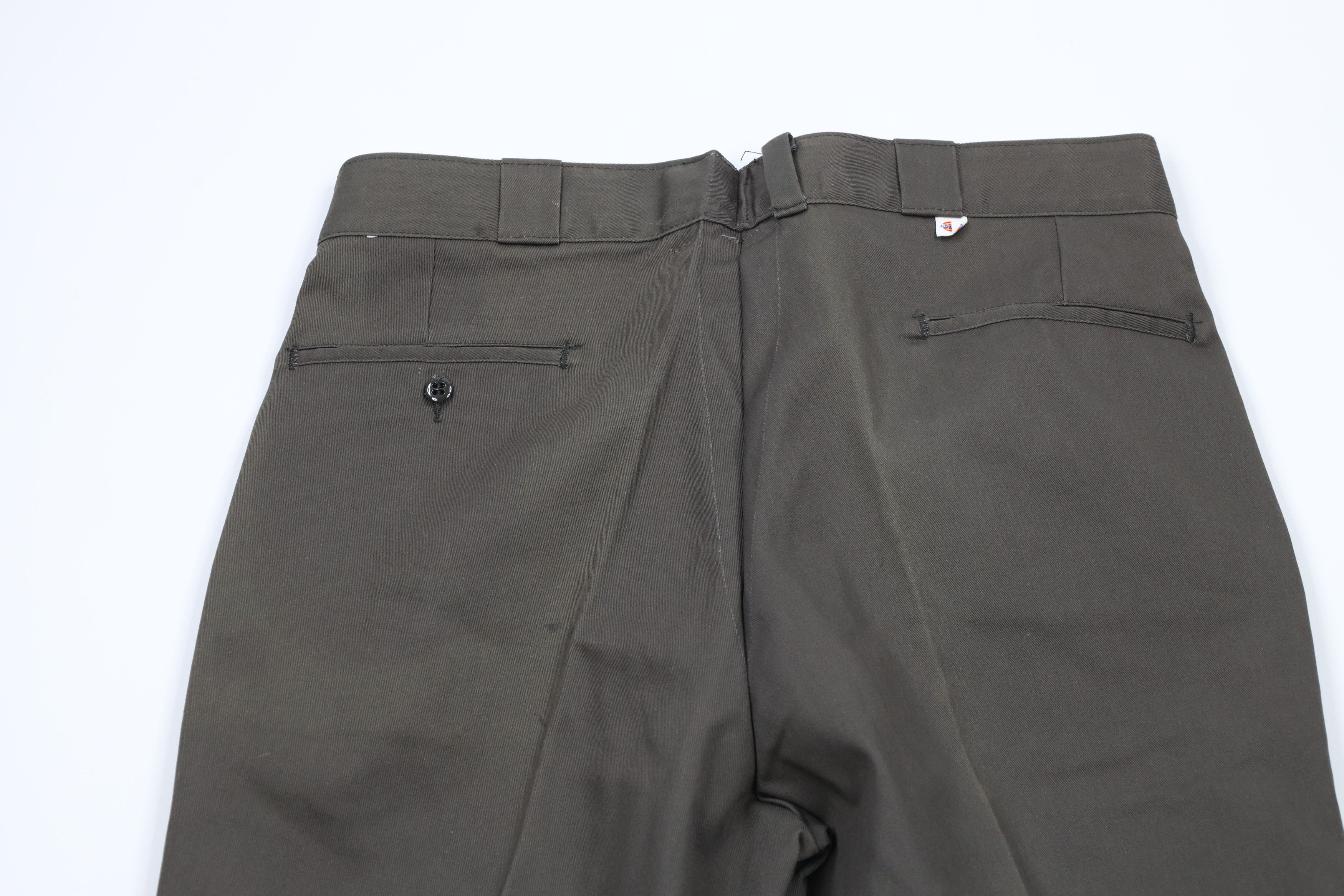 Dickies × Vintage Vintage 90s Dickies Workwear Wide Leg Pants Green USA Size US 36 / EU 52 - 10 Thumbnail