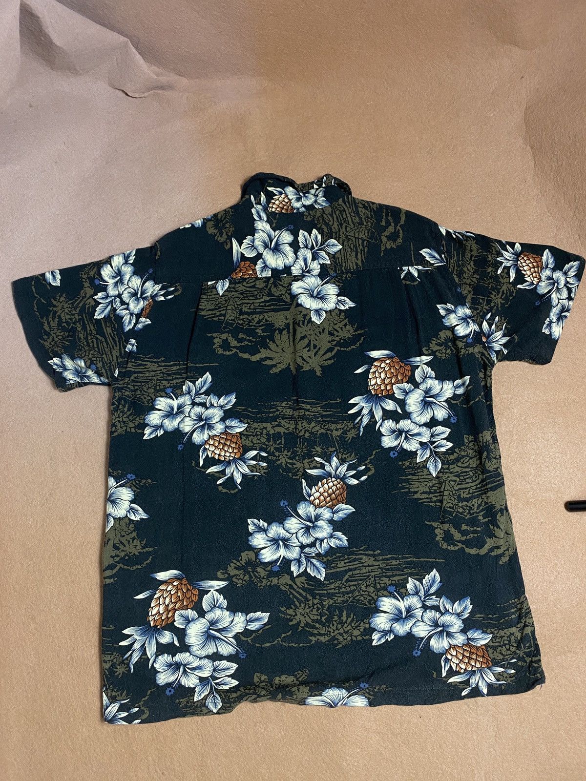 Designer × Vintage Vintage Aloha hawaiian shirt button up Size US L / EU 52-54 / 3 - 4 Thumbnail