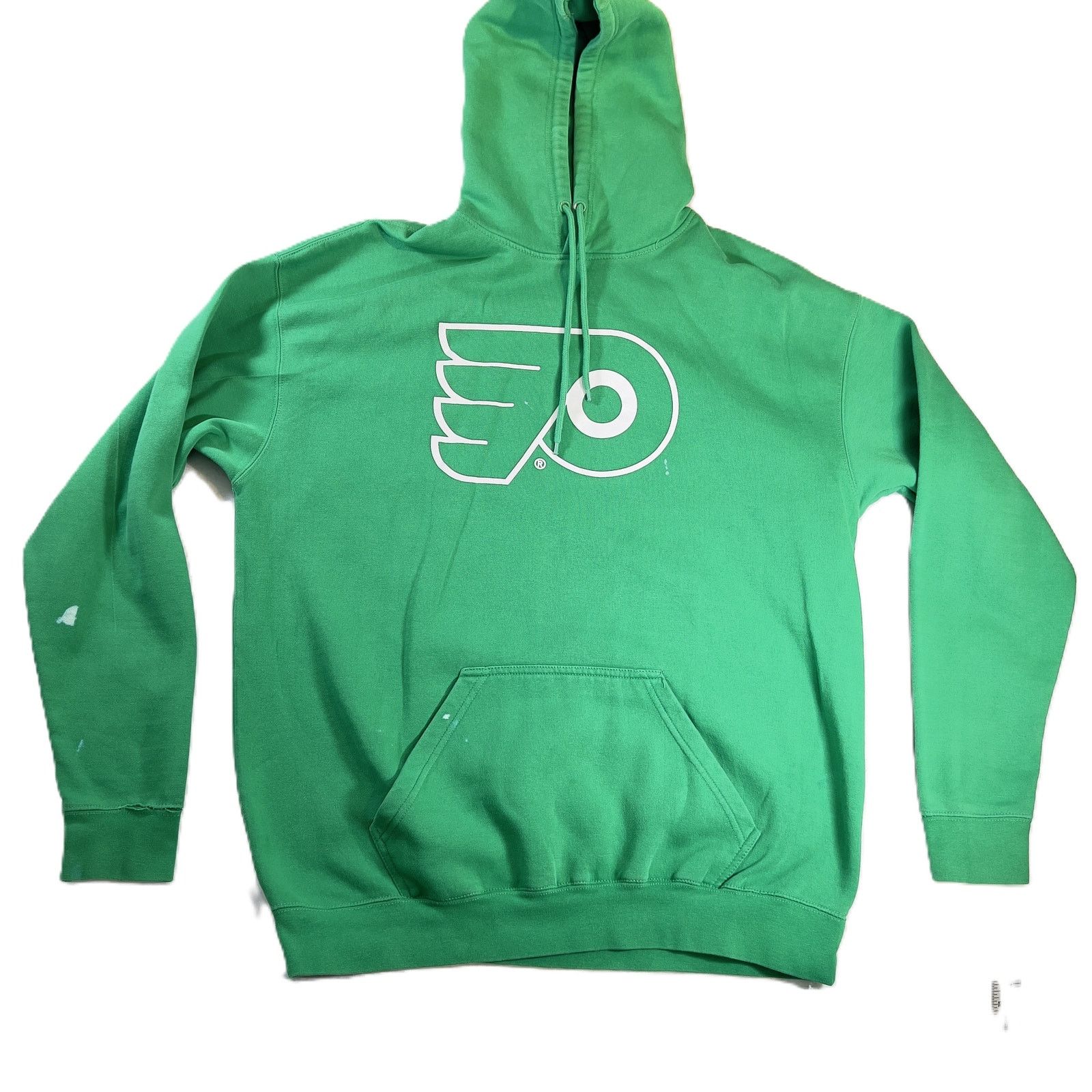 Stitch's Jeans Philadelphia Flyers Fanatic St Patrick Day White Logo Hoodie Size US XXL / EU 58 / 5 - 1 Thumbnail