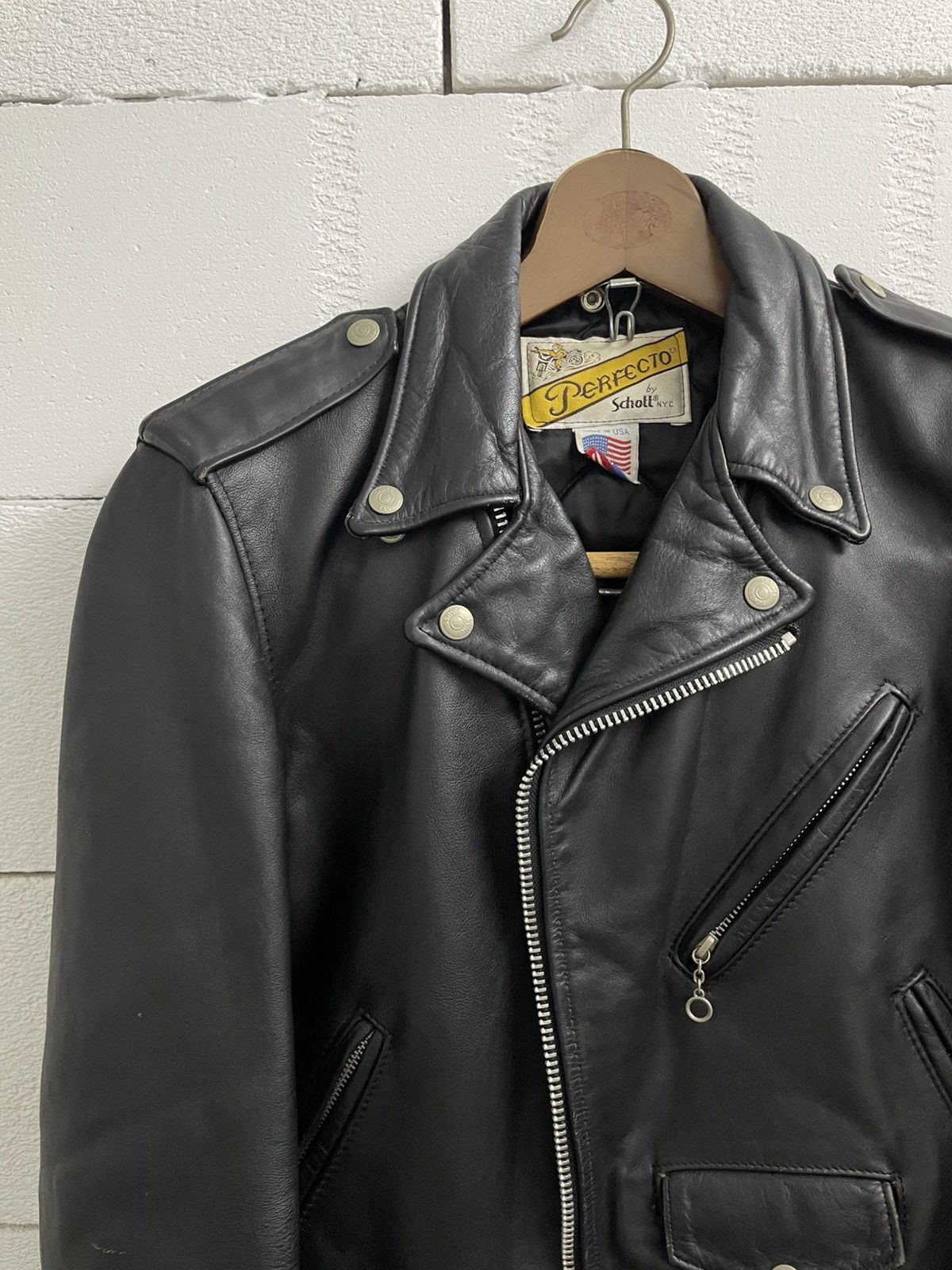 Schott Schott Perfecto Double Leather Rider Jacket Size US S / EU 44-46 / 1 - 2 Thumbnail