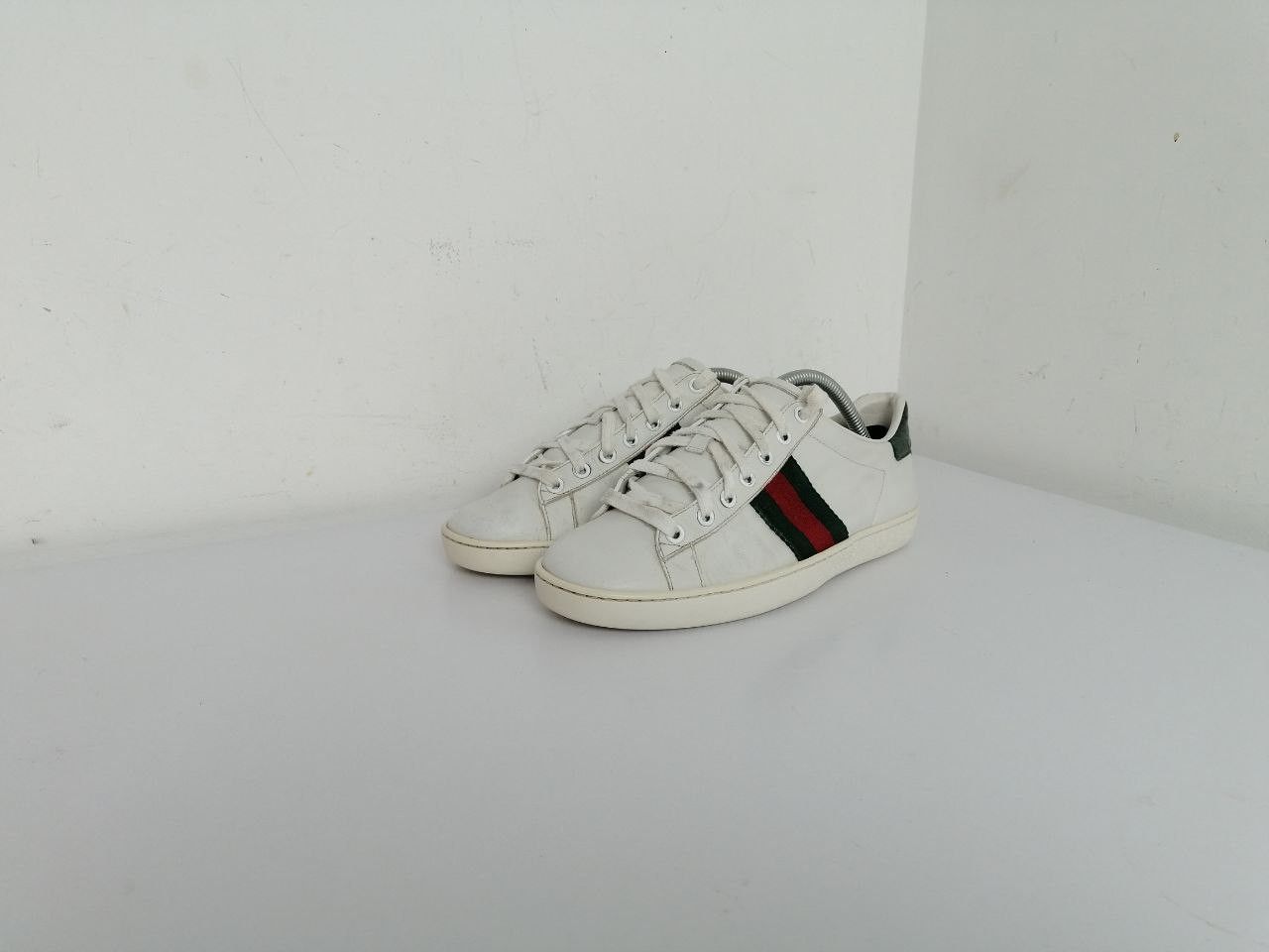 Gucci Gucci White Ace Sneakers Size US 6.5 / IT 36.5 - 3 Thumbnail