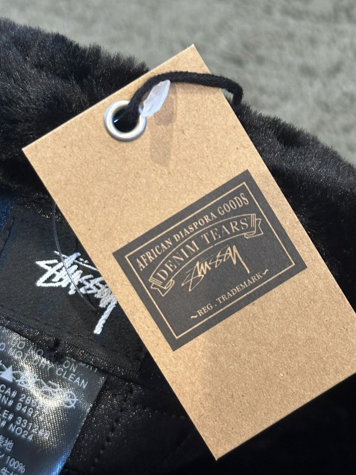 DENIM TEARS × Stussy Stussy x Denim Tears Elmer Earflap fur Hat Size ONE SIZE - 7 Thumbnail