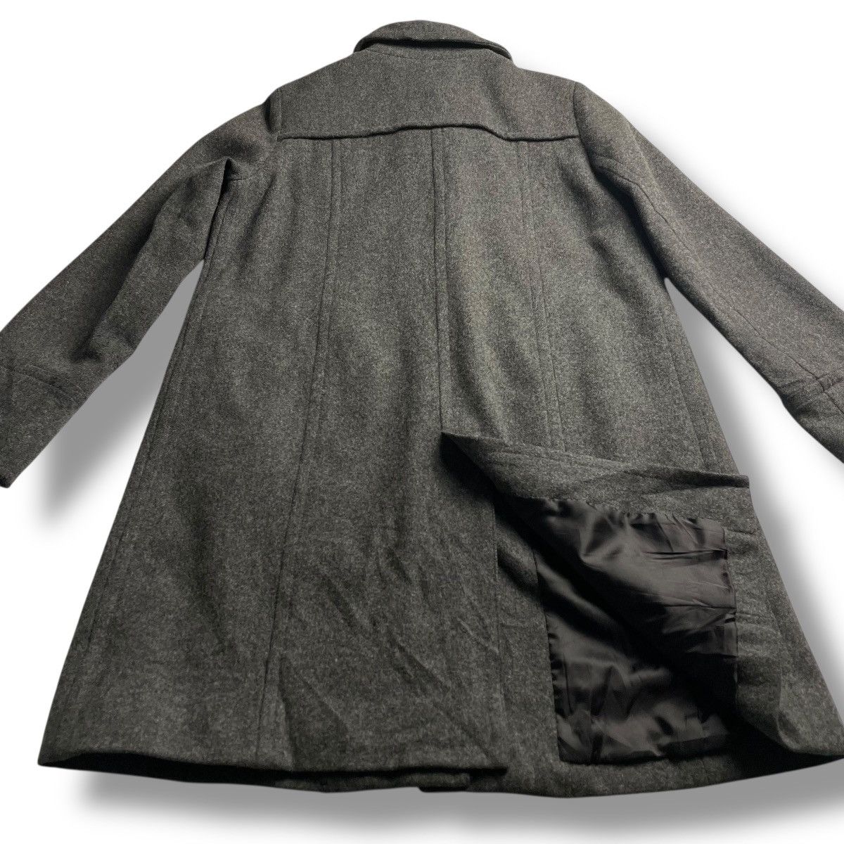 Mackintosh MACKINTOSH PHILOSOPHY BUTTON UP WOOL LONG COAT Size M / US 6-8 / IT 42-44 - 12 Thumbnail