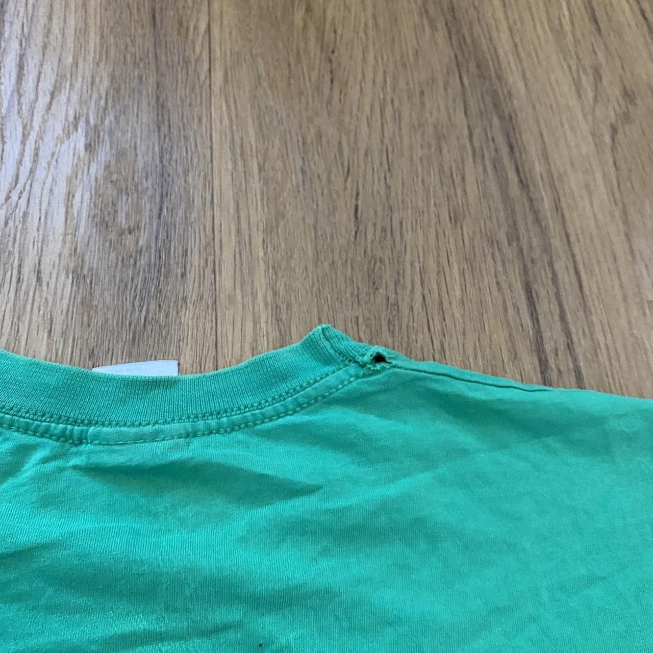 Fruit Of The Loom Green and white Blink 181 t-shirt with a relaxed fit Size US M / EU 48-50 / 2 - 7 Thumbnail
