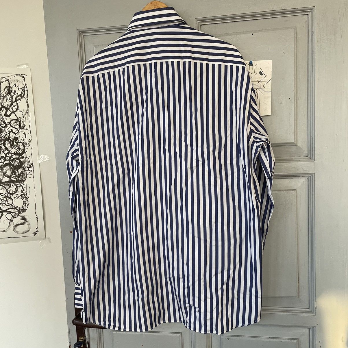 Paul & Shark Paul & Shark Yachting Club Striped Button Down Shirt - Men's Size US XL / EU 56 / 4 - 9 Thumbnail