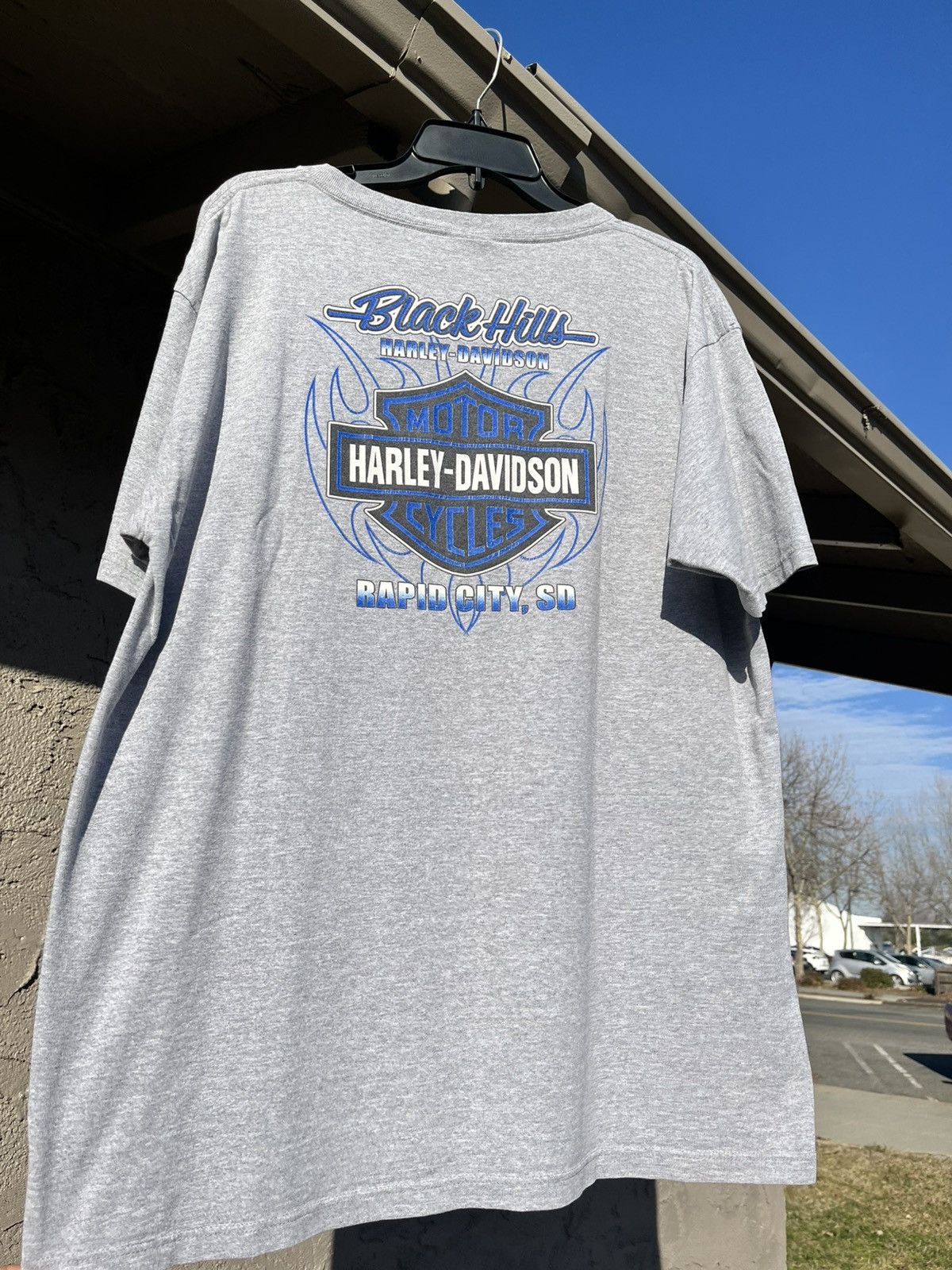 Harley Davidson × Vintage Vintage Harley Davidson tee Size US XL / EU 56 / 4 - 2 Thumbnail