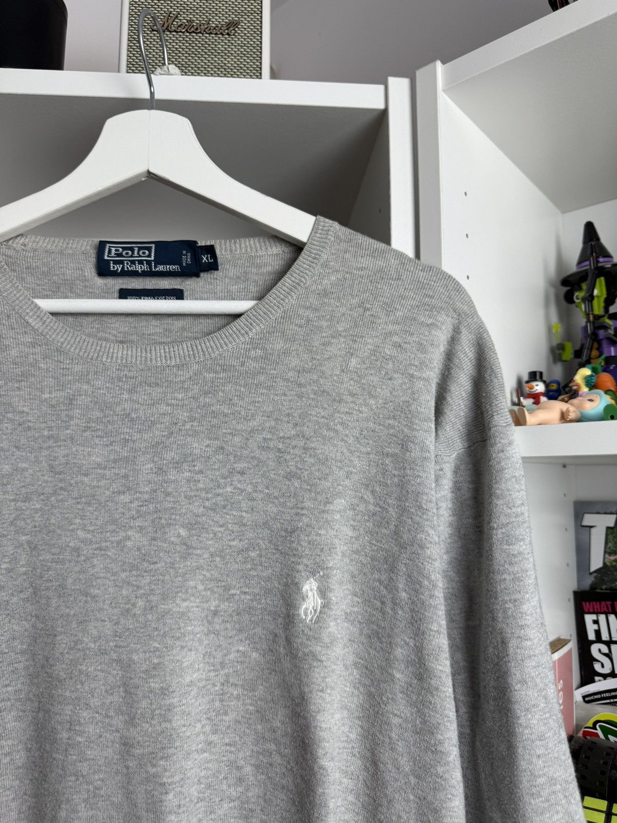 Polo Ralph Lauren × Ralph Lauren × Vintage Vintage Polo Ralph Lauren prima cotton sweater XL old money Size US XL / EU 56 / 4 - 4 Thumbnail