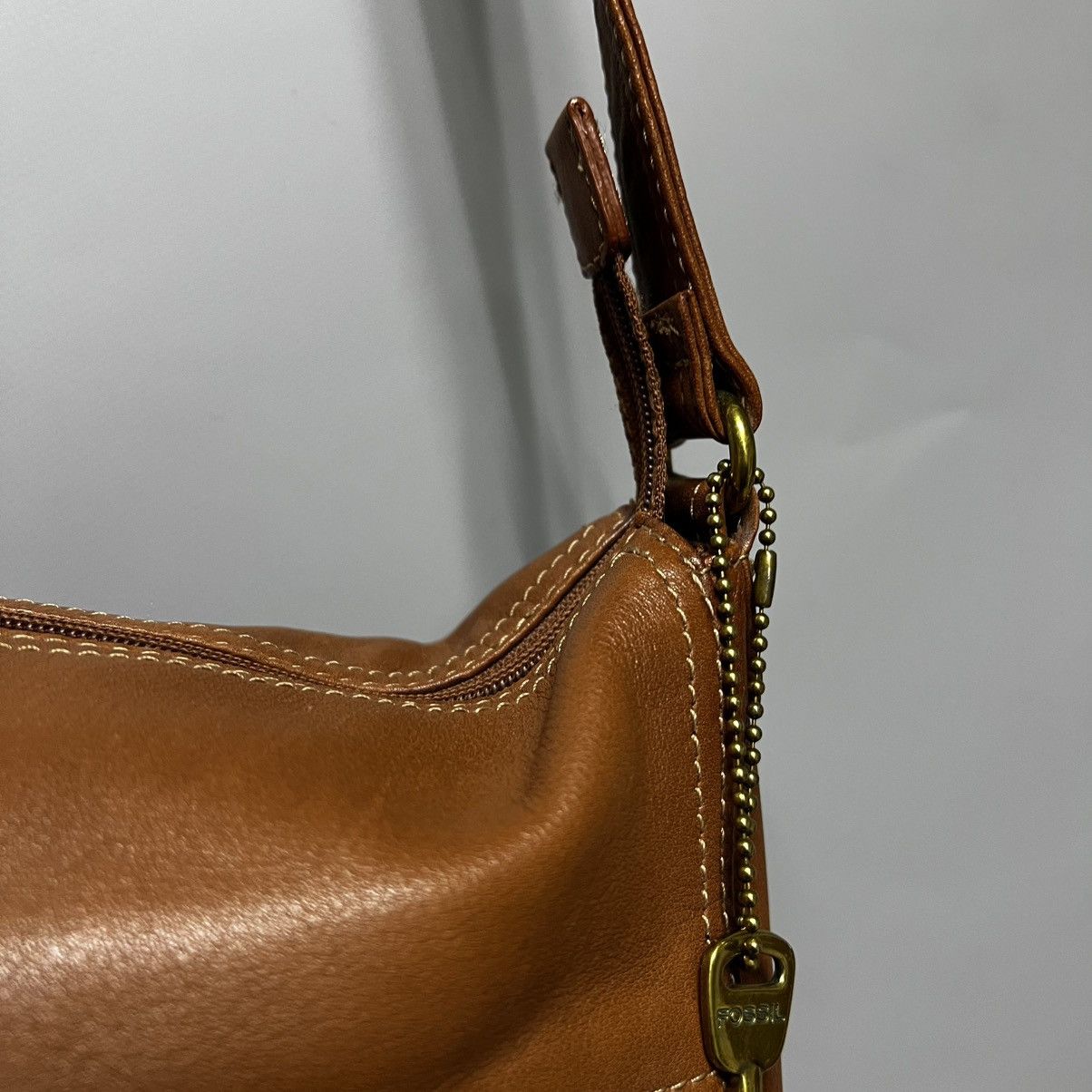 Fossil Vintage Fossil Leather Shoulder Bag Y2K Size ONE SIZE - 4 Thumbnail