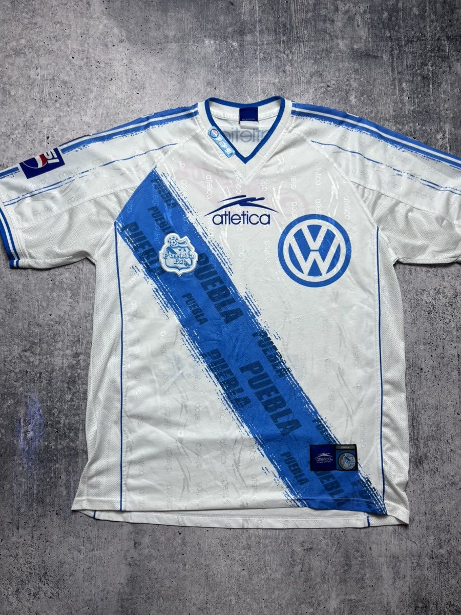 Vintage Vintage 1999/2000 Puebla FC Home Atletica Jersey Size XL Size US XL / EU 56 / 4 - 1 Thumbnail