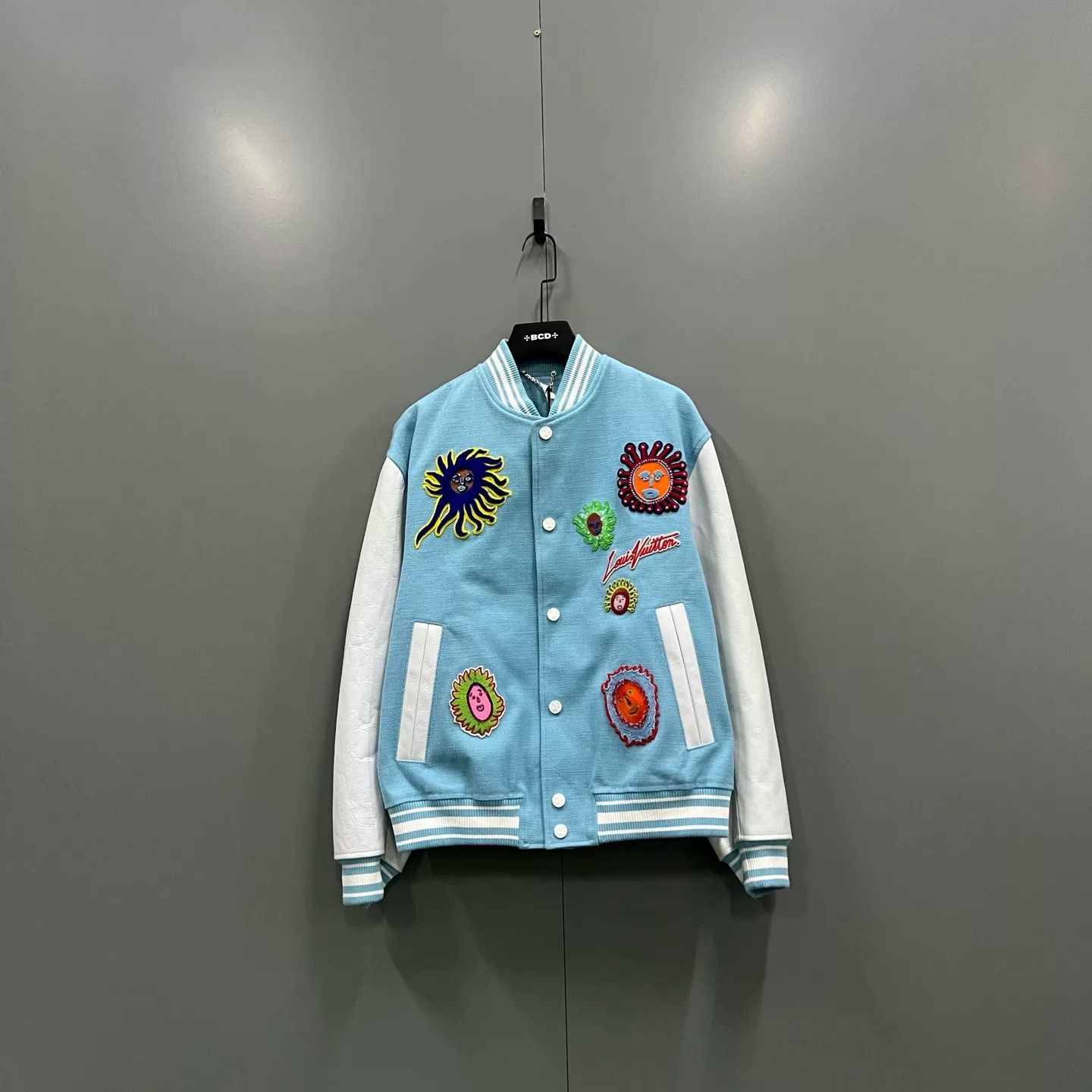 Louis Vuitton Louis Vuitton Kusama Embroidered Varsity Jacket Size US M / EU 48-50 / 2 - 1 Thumbnail