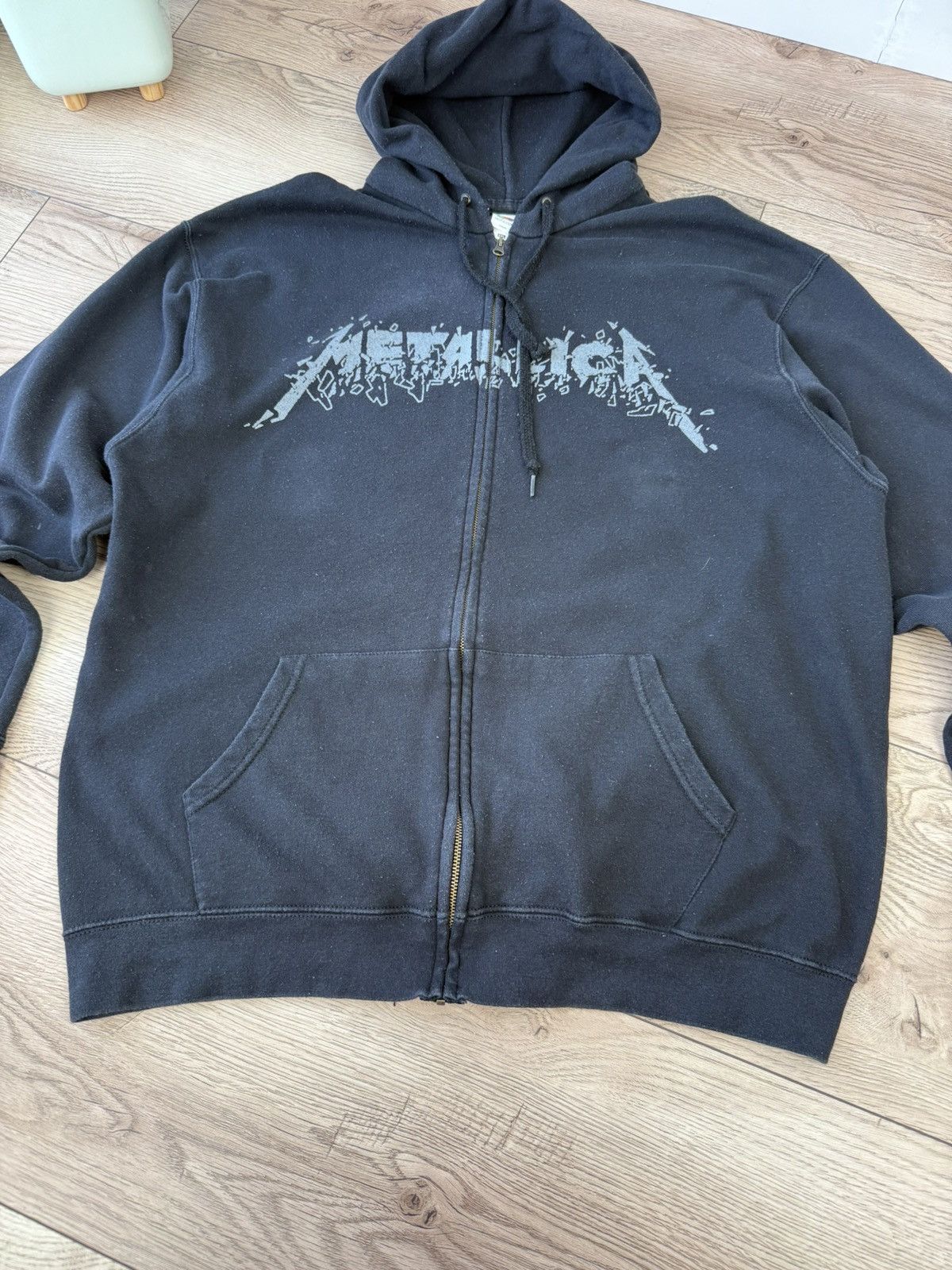 Band Tees Vintage Metallica Zip Big Logo Hoodie Y2K Size US XXL / EU 58 / 5 - 14 Thumbnail