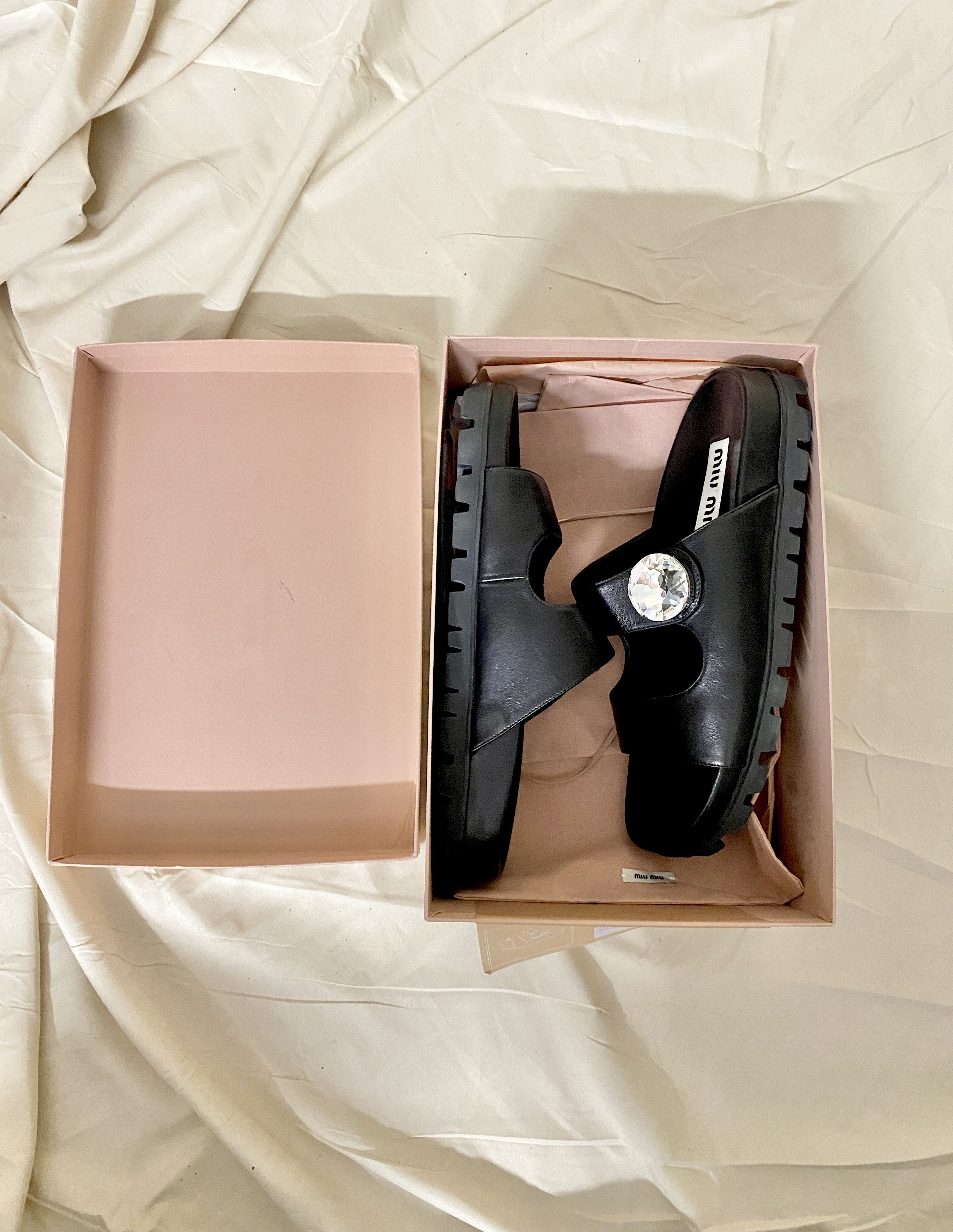 Miu Miu Miu Miu Crystal Sandals Size US 10 / IT 40 - 8 Thumbnail