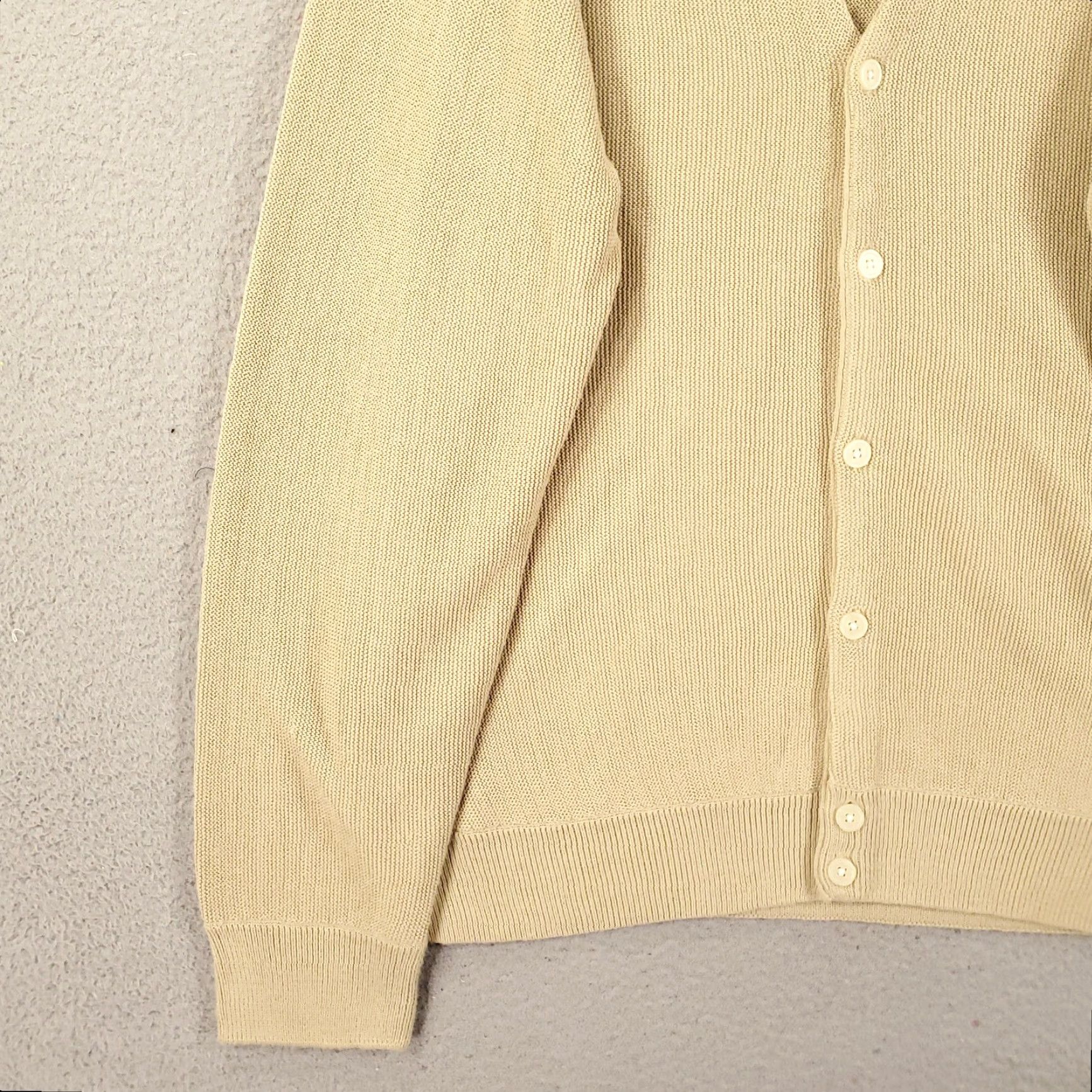 Dockers New DOCKERS Cardigan Mens XXL Chino Tan Grandpa Knit Button Up Sweater NWT Size US XXL / EU 58 / 5 - 3 Thumbnail