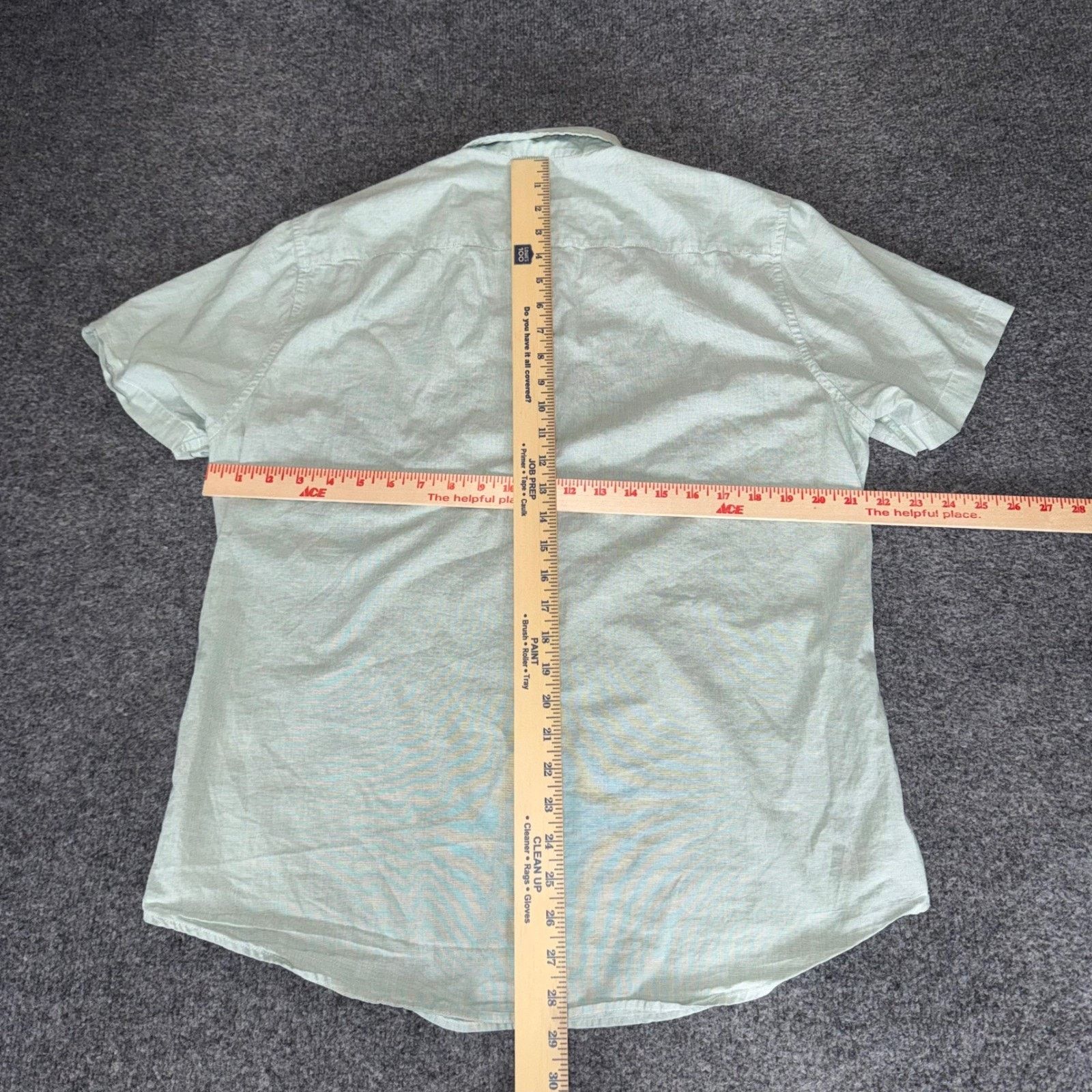 Bonobos Bonobos Shirt Mens Large Green Stretch Slim Fit Casual Size US L / EU 52-54 / 3 - 4 Thumbnail