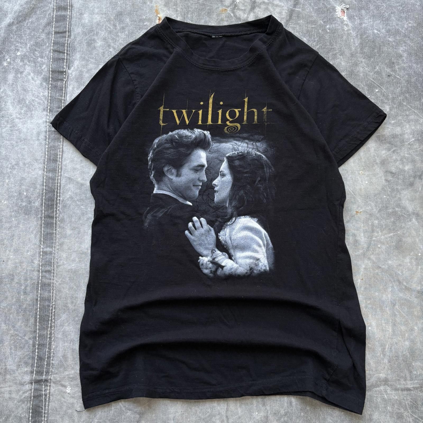Vintage Y2K Twilight Edward Bella Wedding Quote Promo Shirt